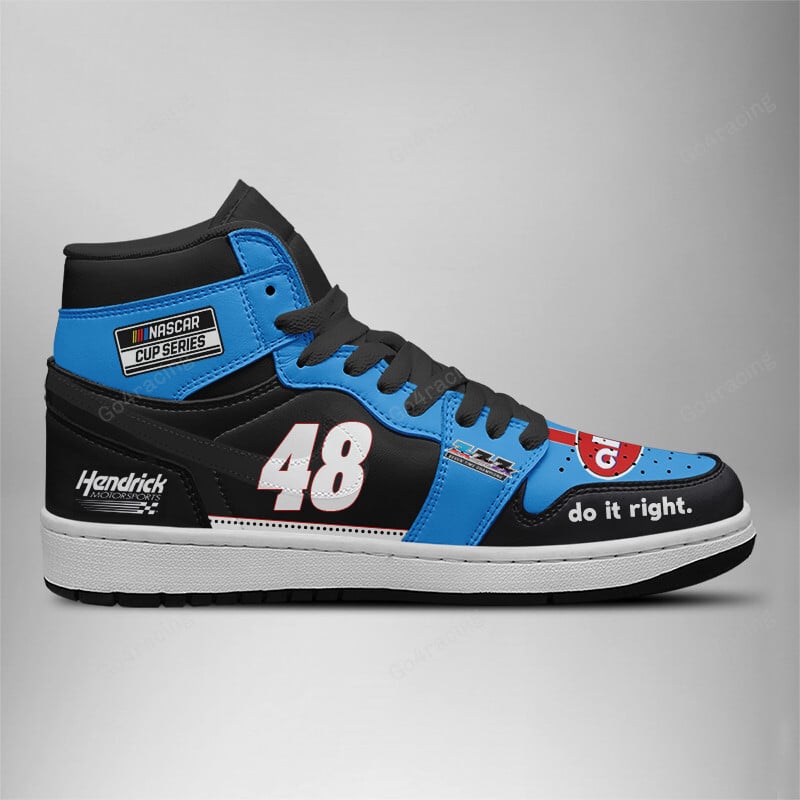Https://Cdn.Shopify.Com/S/Files/1/0805/1559/6575/Files/Arcticfootwearh Chase Elliott Hendrick Motorsports High-Top Sneakers Vibe Shoes For Men And Women - Image 3