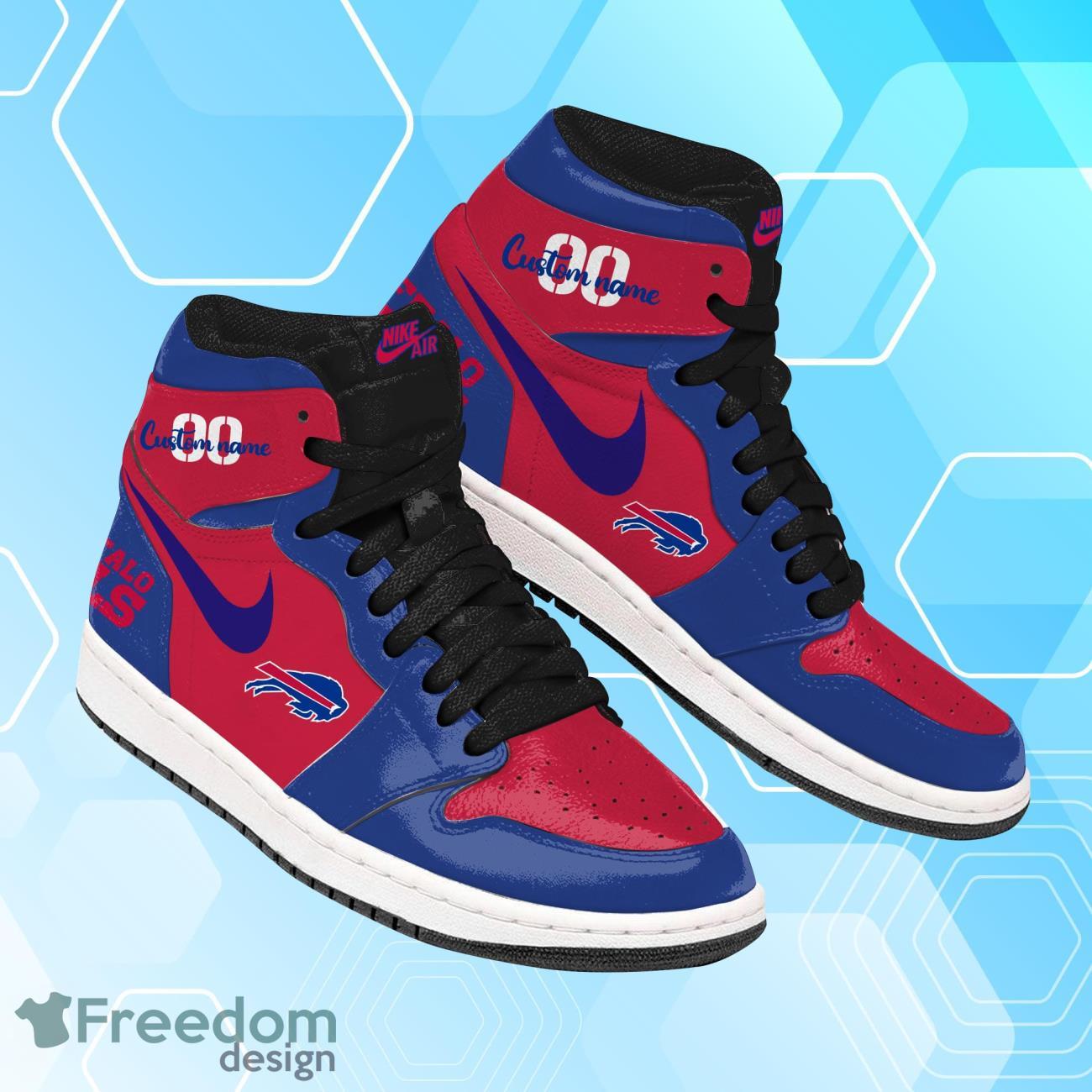Buffalo Bills High-Top Sneakers Vibe Shoes For Men And Women - Image 2
