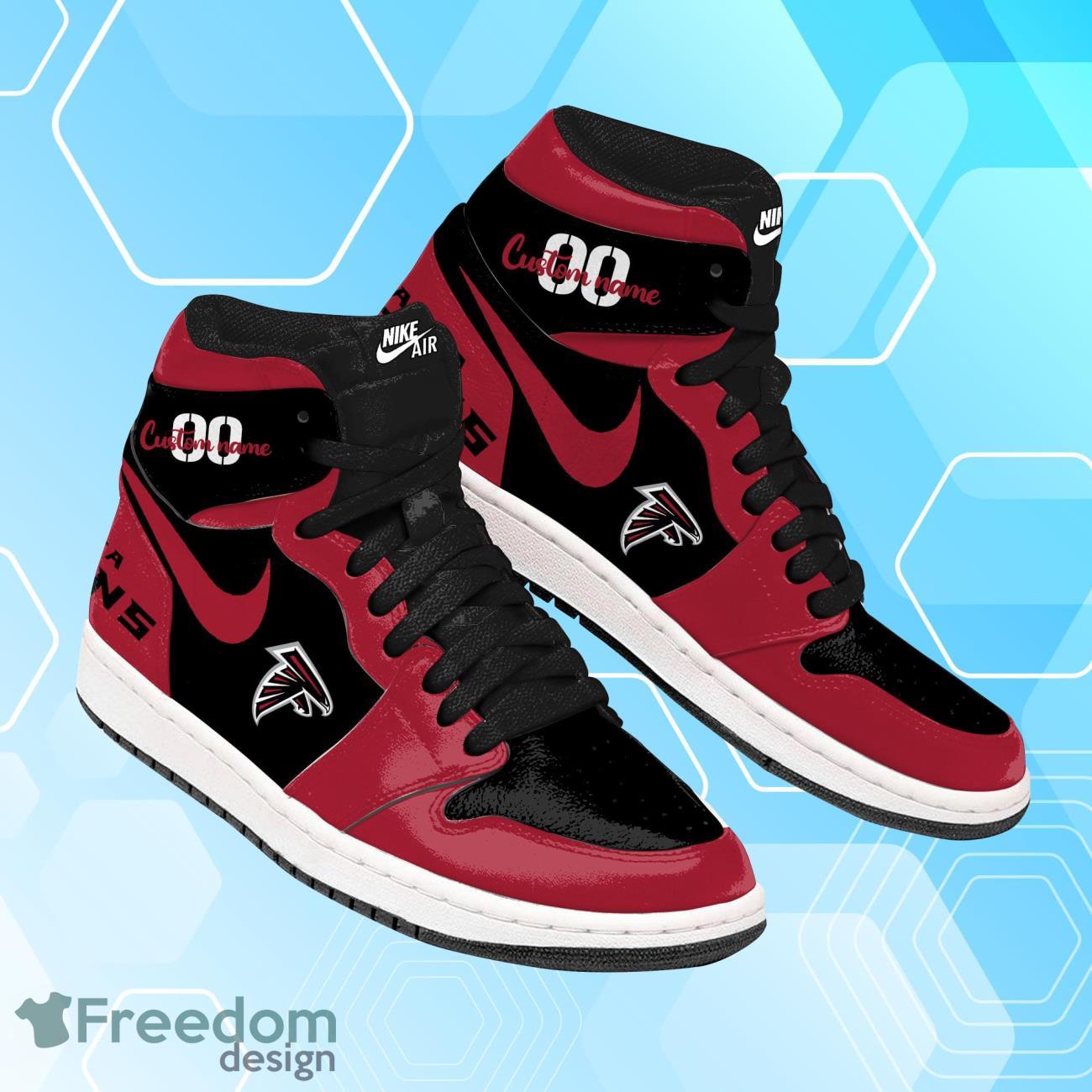 Atlanta Falcons High-Top Sneakers Vibe Shoes For Men And Women - Image 2