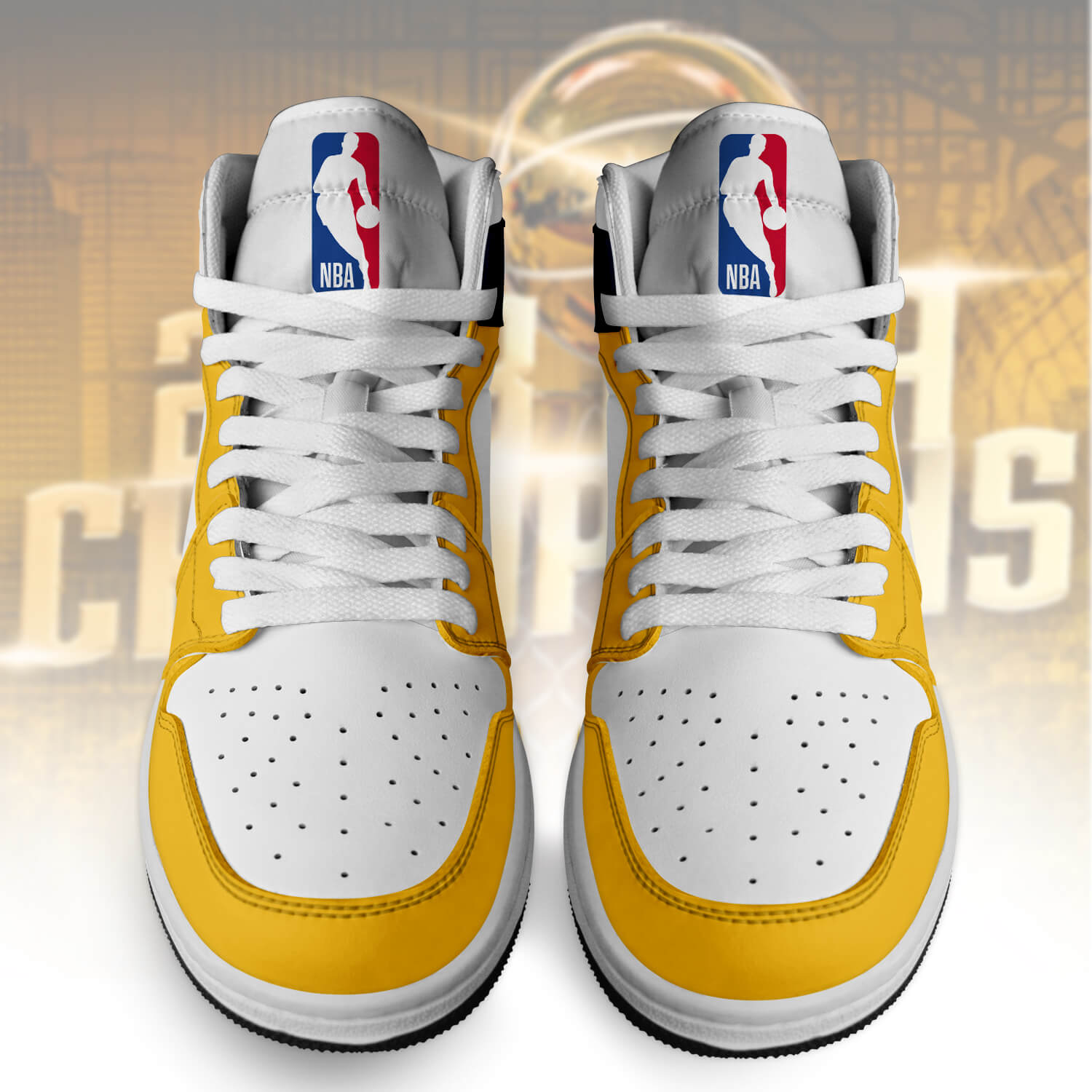 Denver Nuggets High-Top Sneakers Vibe Shoes For Men And Women - Image 2