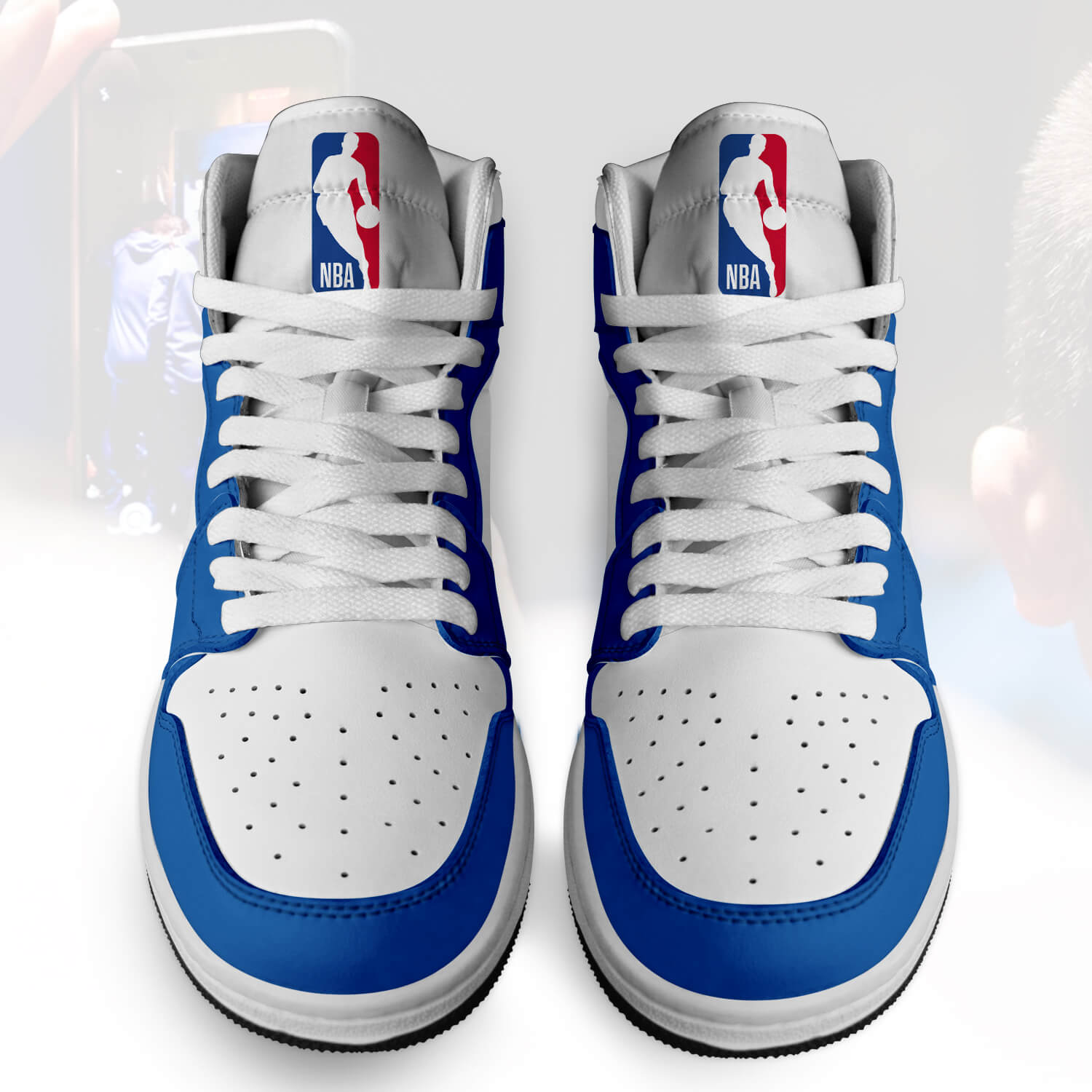 Dallas Mavericks High-Top Sneakers Vibe Shoes For Men And Women - Image 2