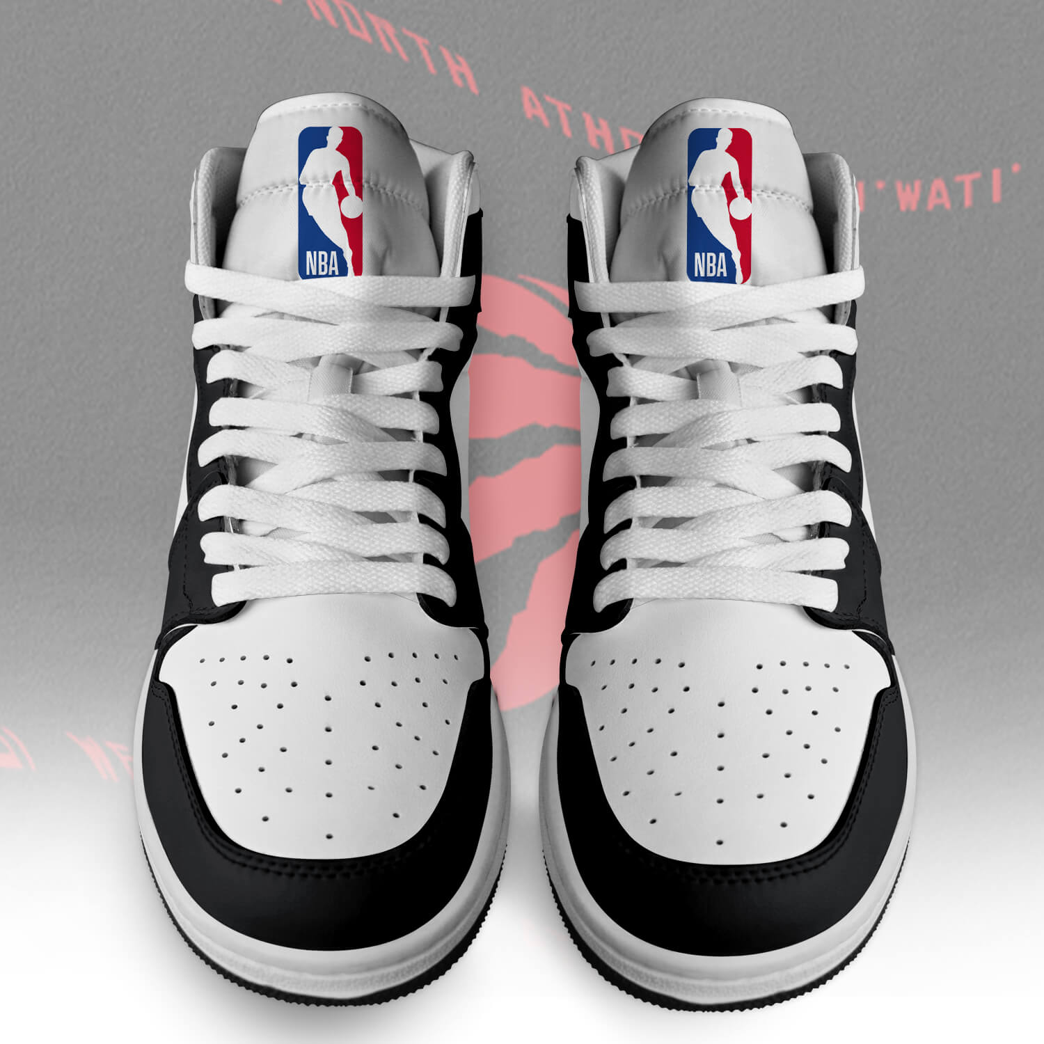 Toronto Raptors High-Top Sneakers Vibe Shoes For Men And Women - Image 2