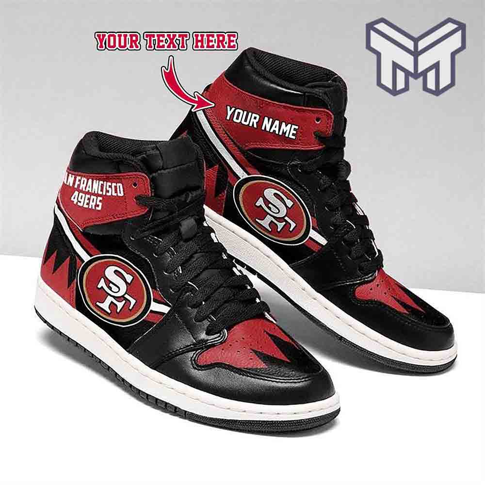 San Francisco 49Ers High-Top Sneakers Vibe Shoes For Men And Women - Image 2