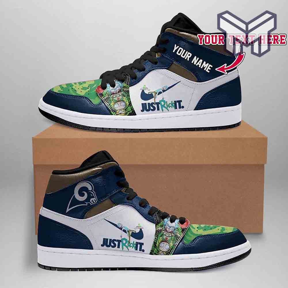 Los Angeles Rams High-Top Sneakers Vibe Shoes For Men And Women - Image 2