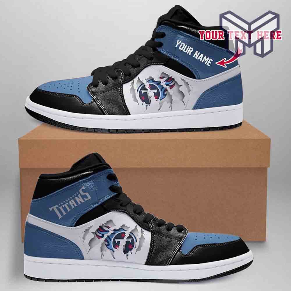 Tennessee Titans High-Top Sneakers Vibe Shoes For Men And Women - Image 2