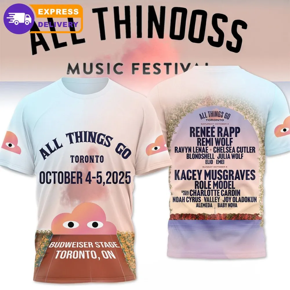 All Things Go Music Festival 2025 Special Shirt - Image 2