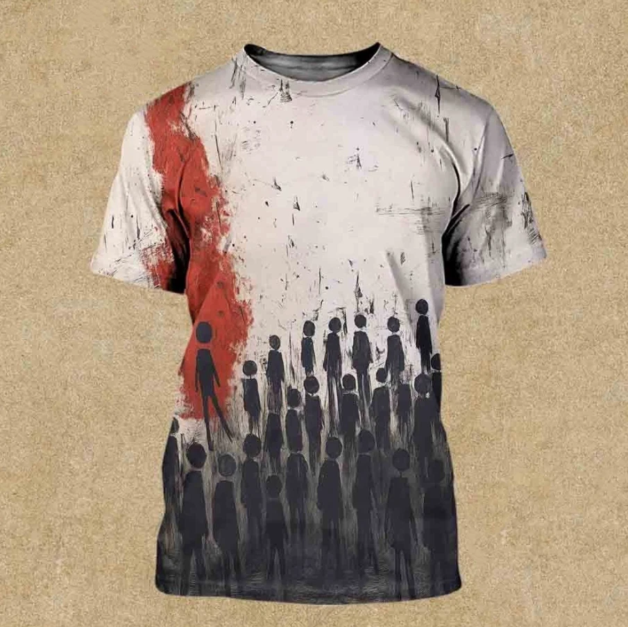 Three Days Grace Alienation New Album Artwork Fan Gifts Aop 3D T-Shirt - Image 2
