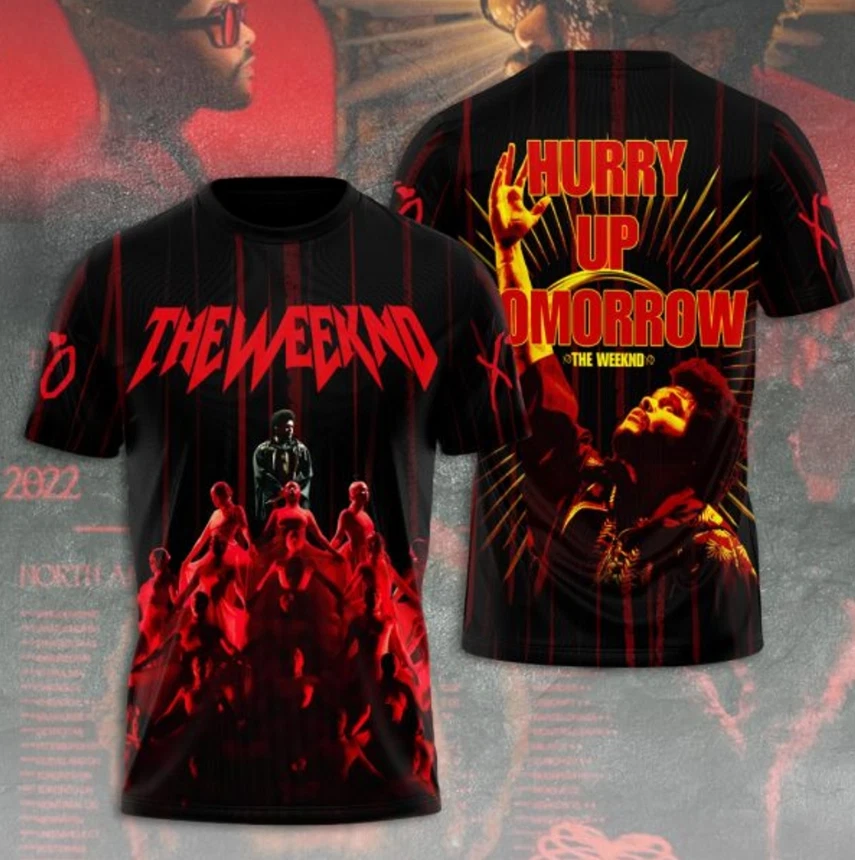The Weeknd Hurry Up Tomorrow Aop 3D T-Shirt - Image 2