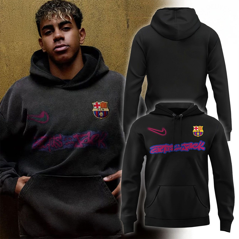 FC Barcelona X Travis Scott Special Cactus Jack Hoodie Cactus Jack Merchandise Fan Gifts1 - Image 2