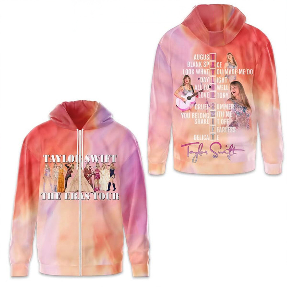 Taylor Swift Love Story Fearless Daylight The Eras Tour Zip Hoodie Gifts For Swifties - Image 2