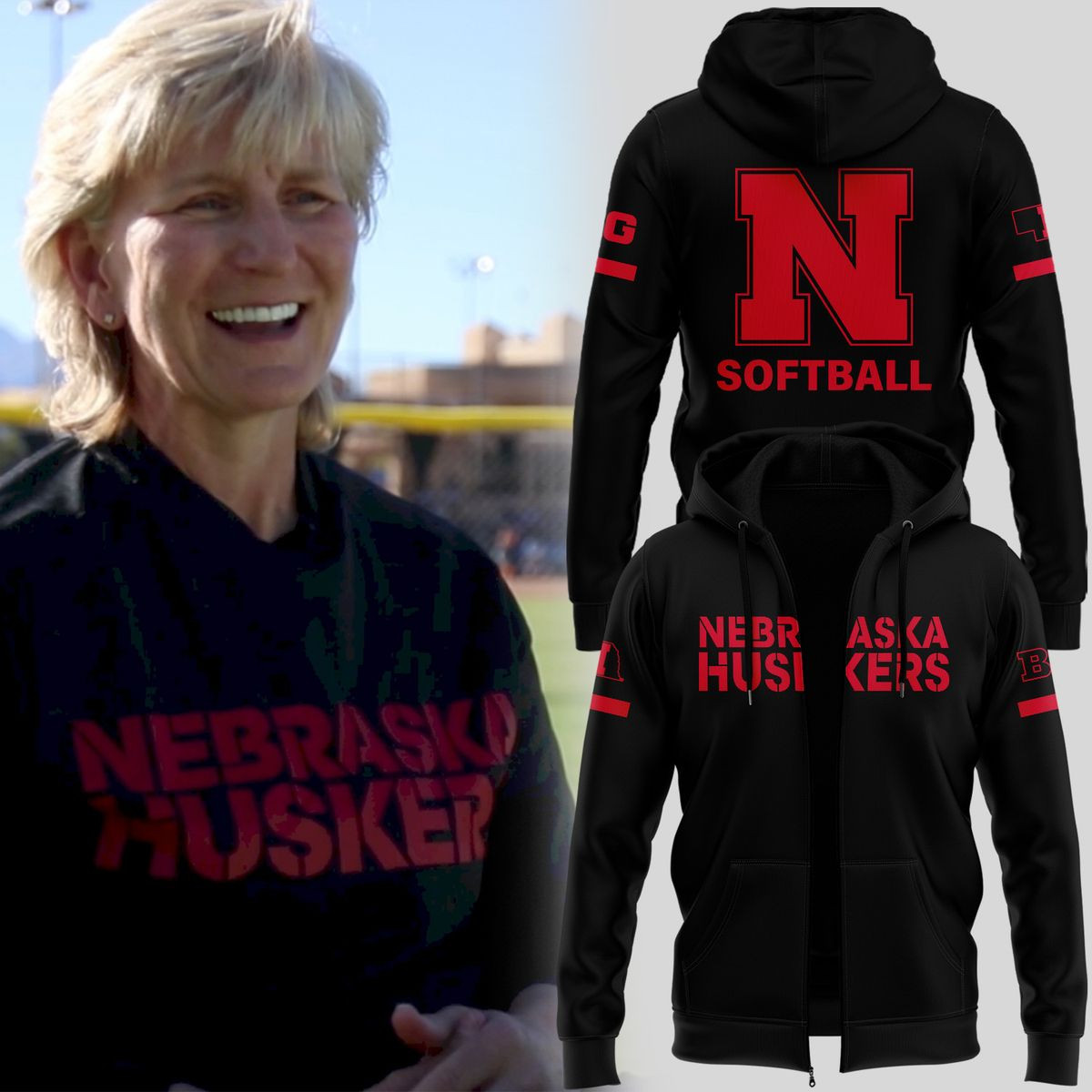 Special New Coach Rhonda Revelle Zip Hoodie Unique Gifts For Softball Lovers - Image 2