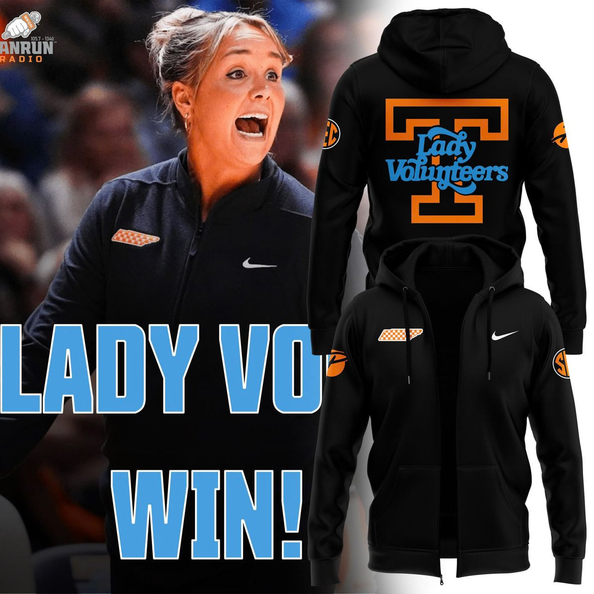 New Coach Kim Caldwell Black Zip Hoodie Gift For Basketball Lover - Image 2