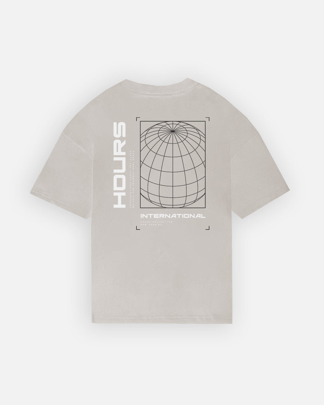 Hours International T-Shirt - Oatmeal