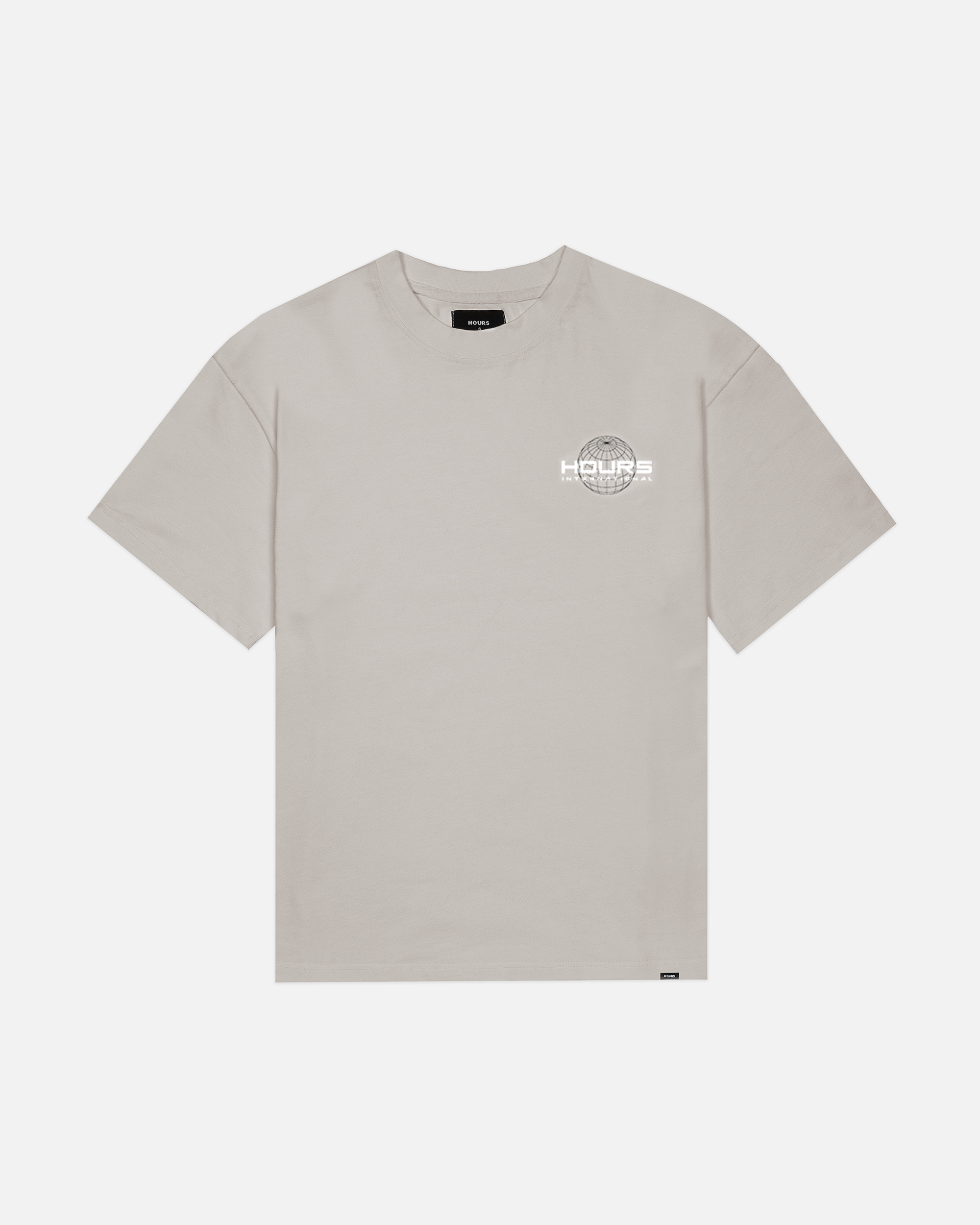 Hours International T-Shirt - Oatmeal - Image 3