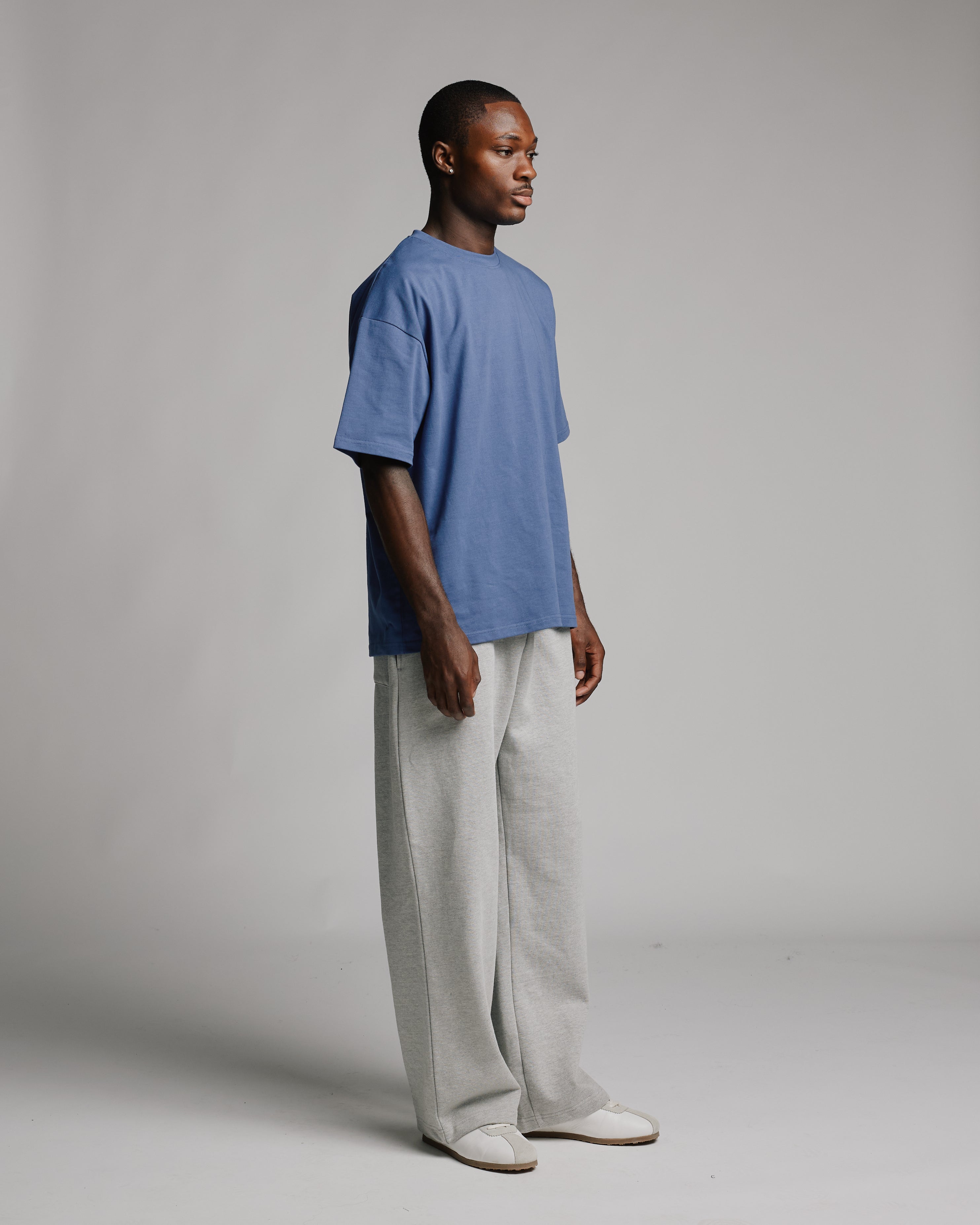 Drop Shoulder T-Shirt - Dusk - Image 3