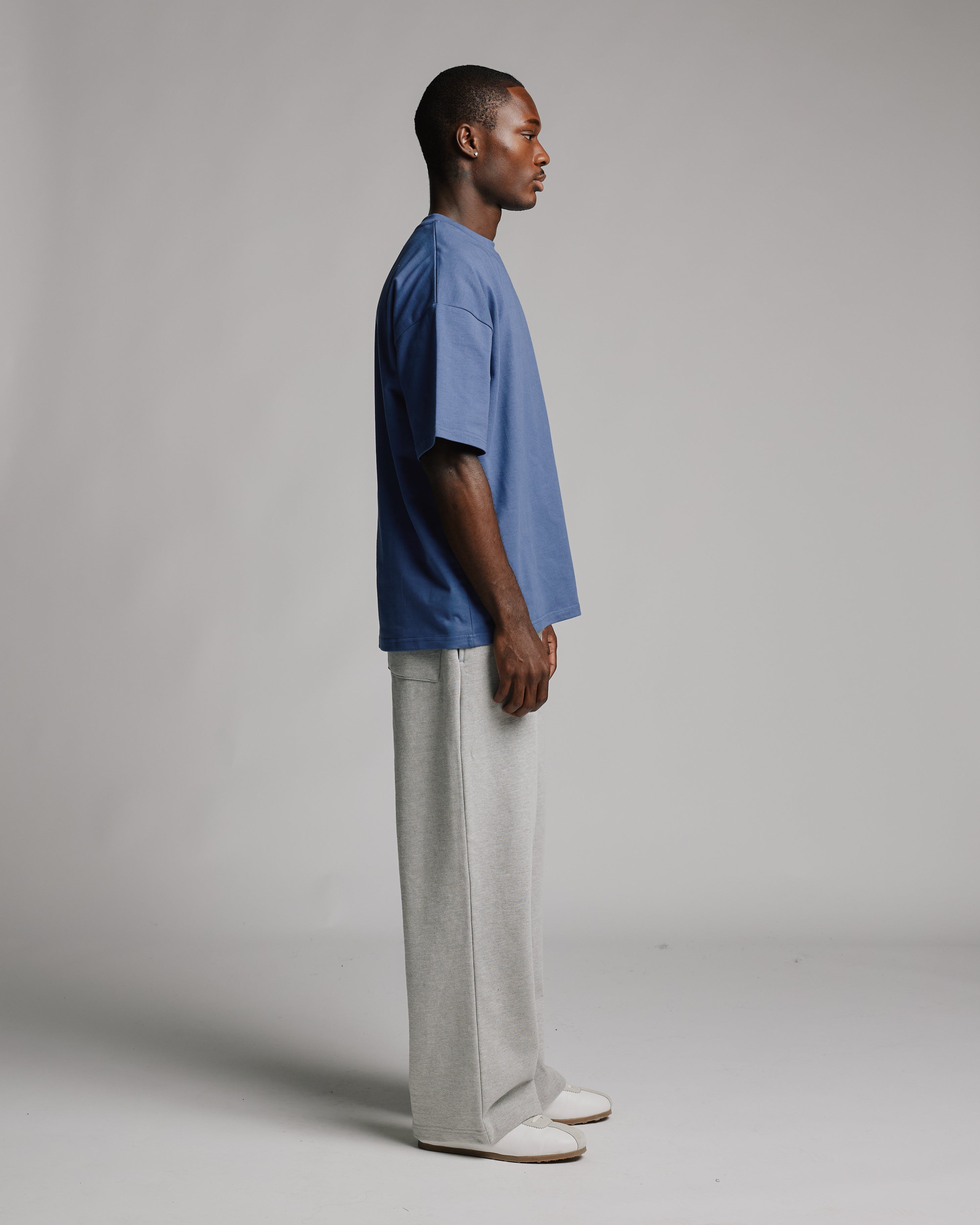 Drop Shoulder T-Shirt - Dusk - Image 4