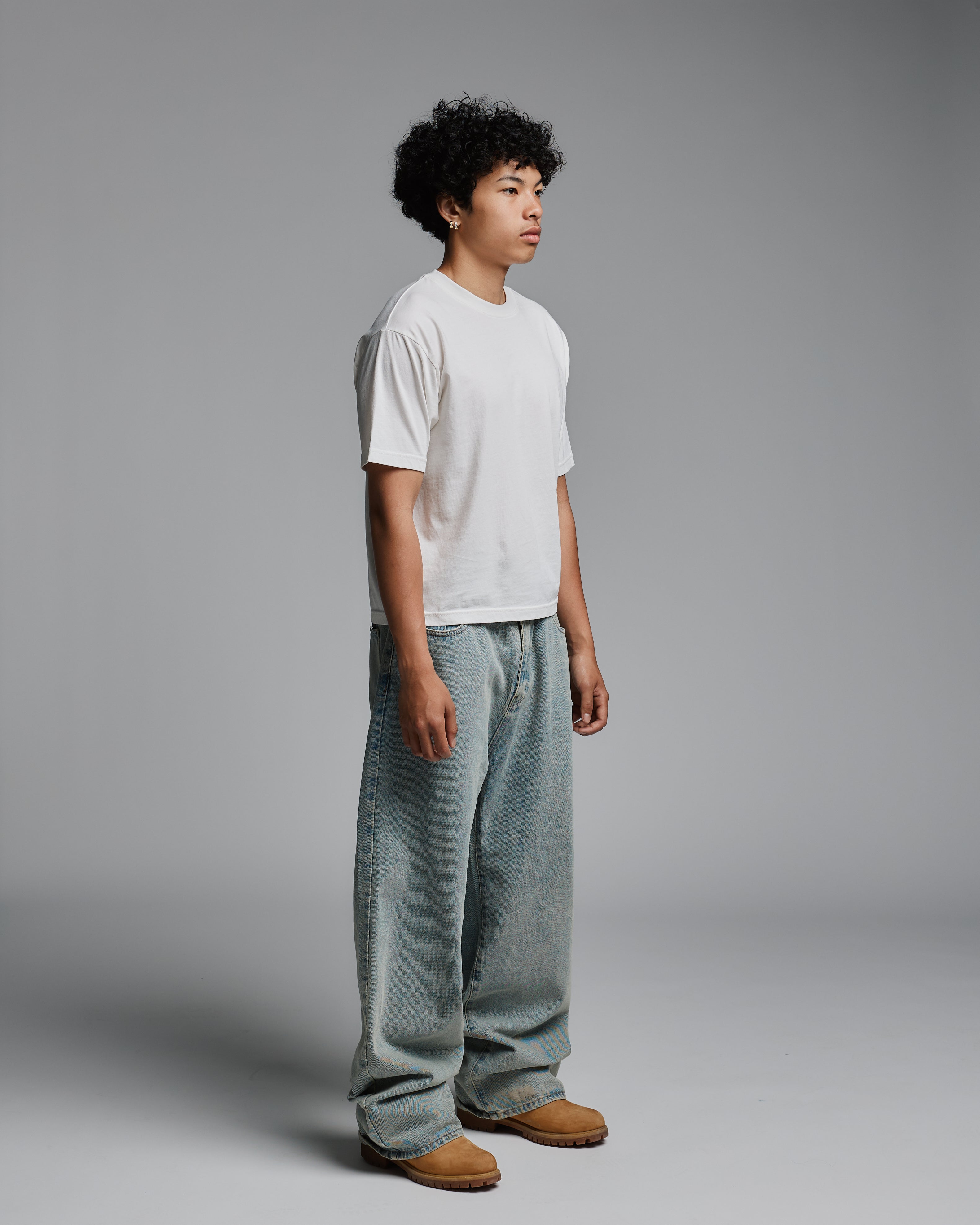 Baby T-Shirt - Washed White - Image 3