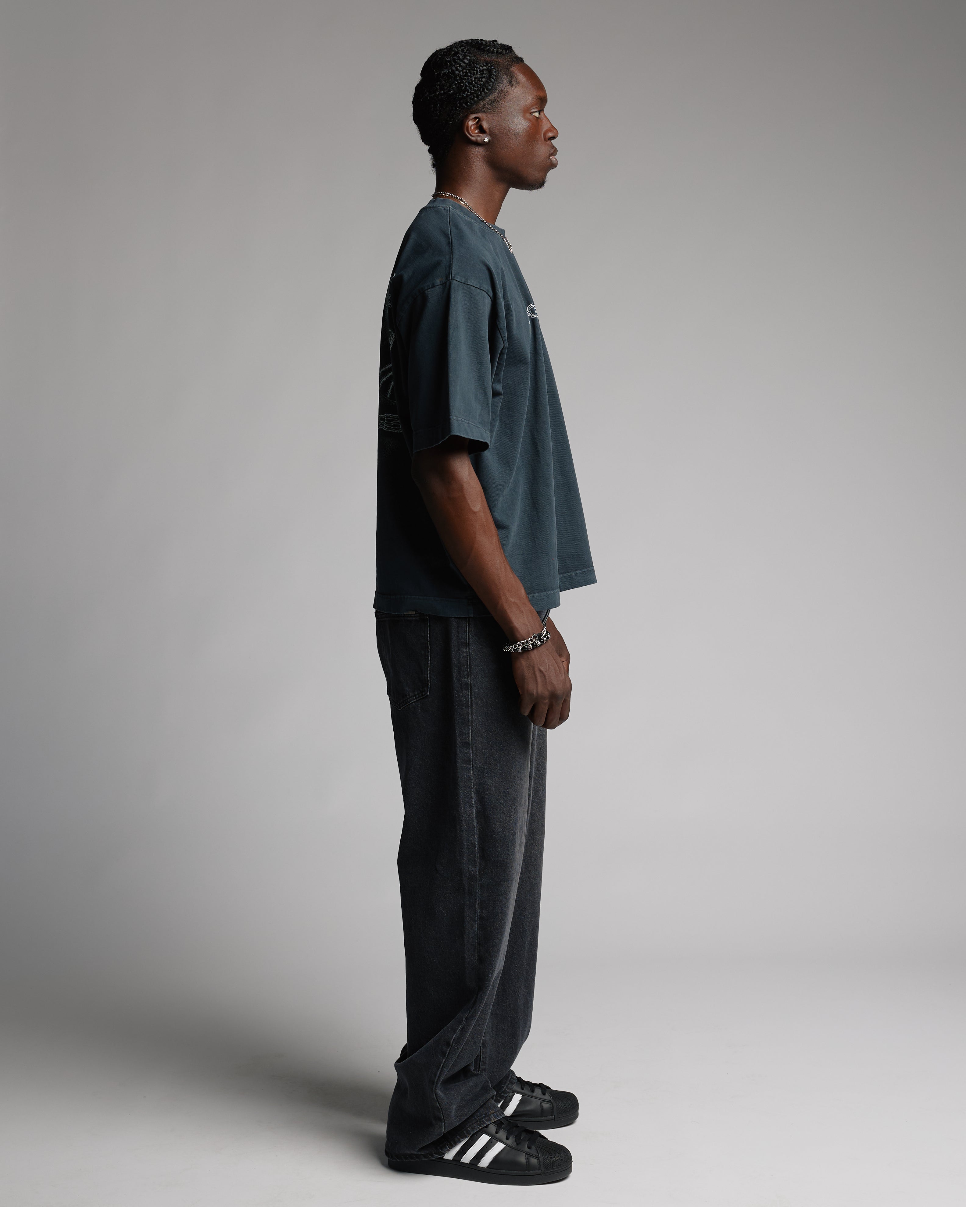 Neural Link T-Shirt - Vintage Black - Image 5