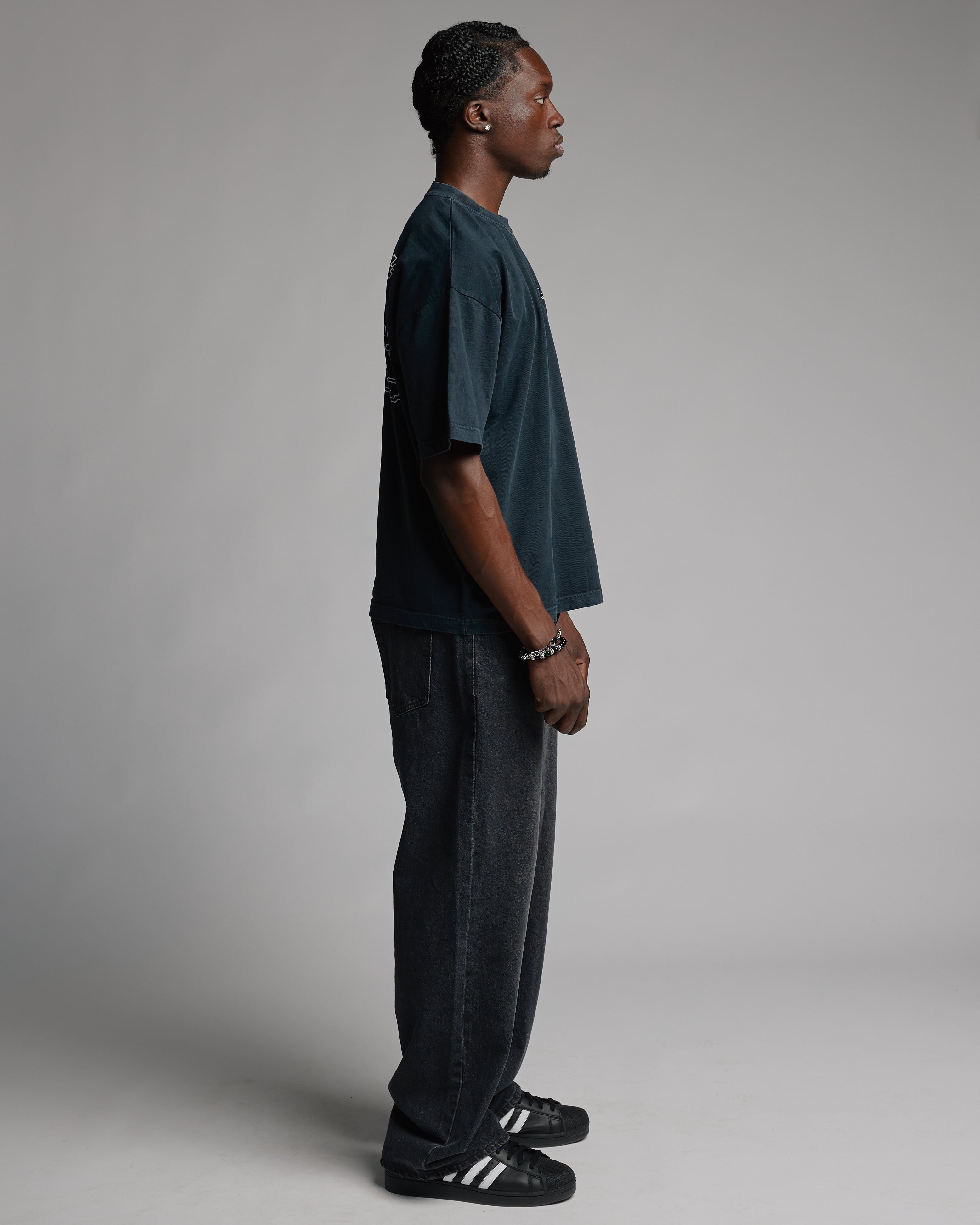 The World is Hours T-Shirt - Vintage Black - Image 5