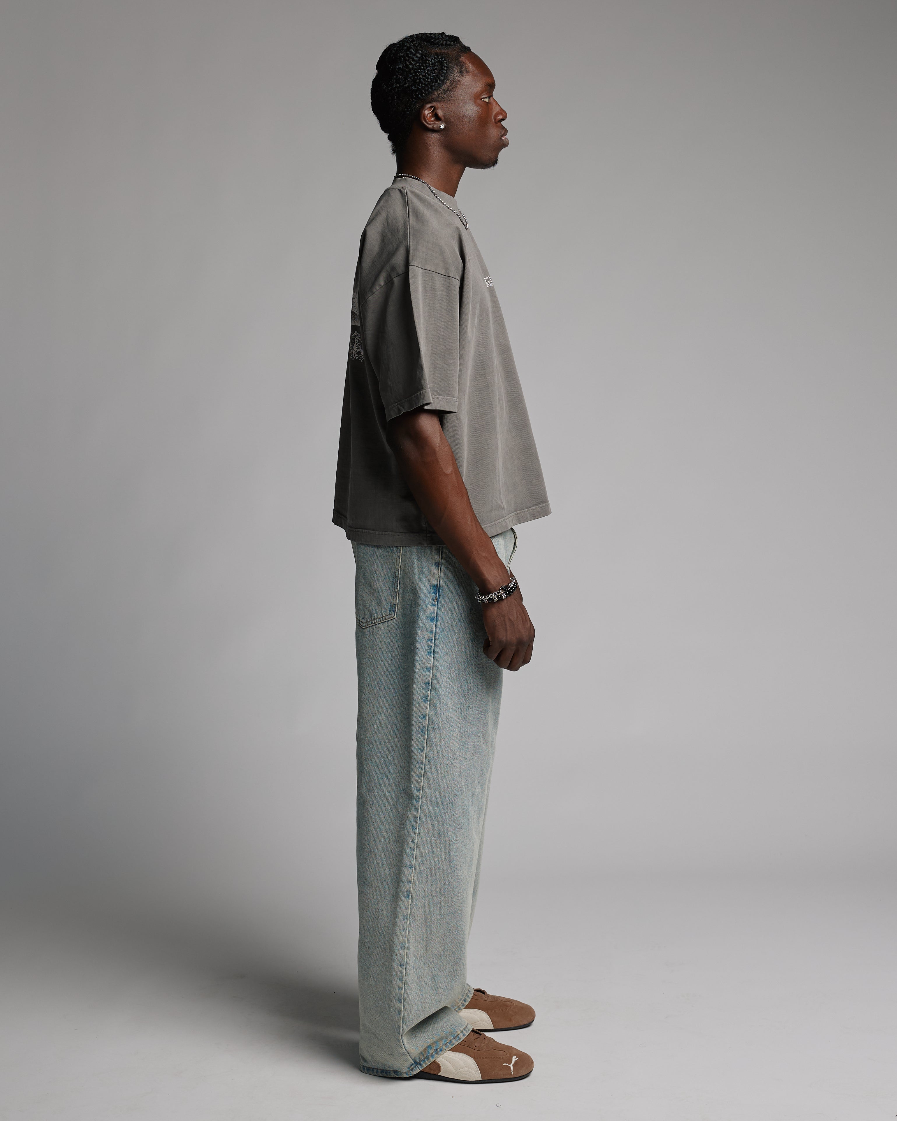 Outlaw T-Shirt - Vintage Grey - Image 5