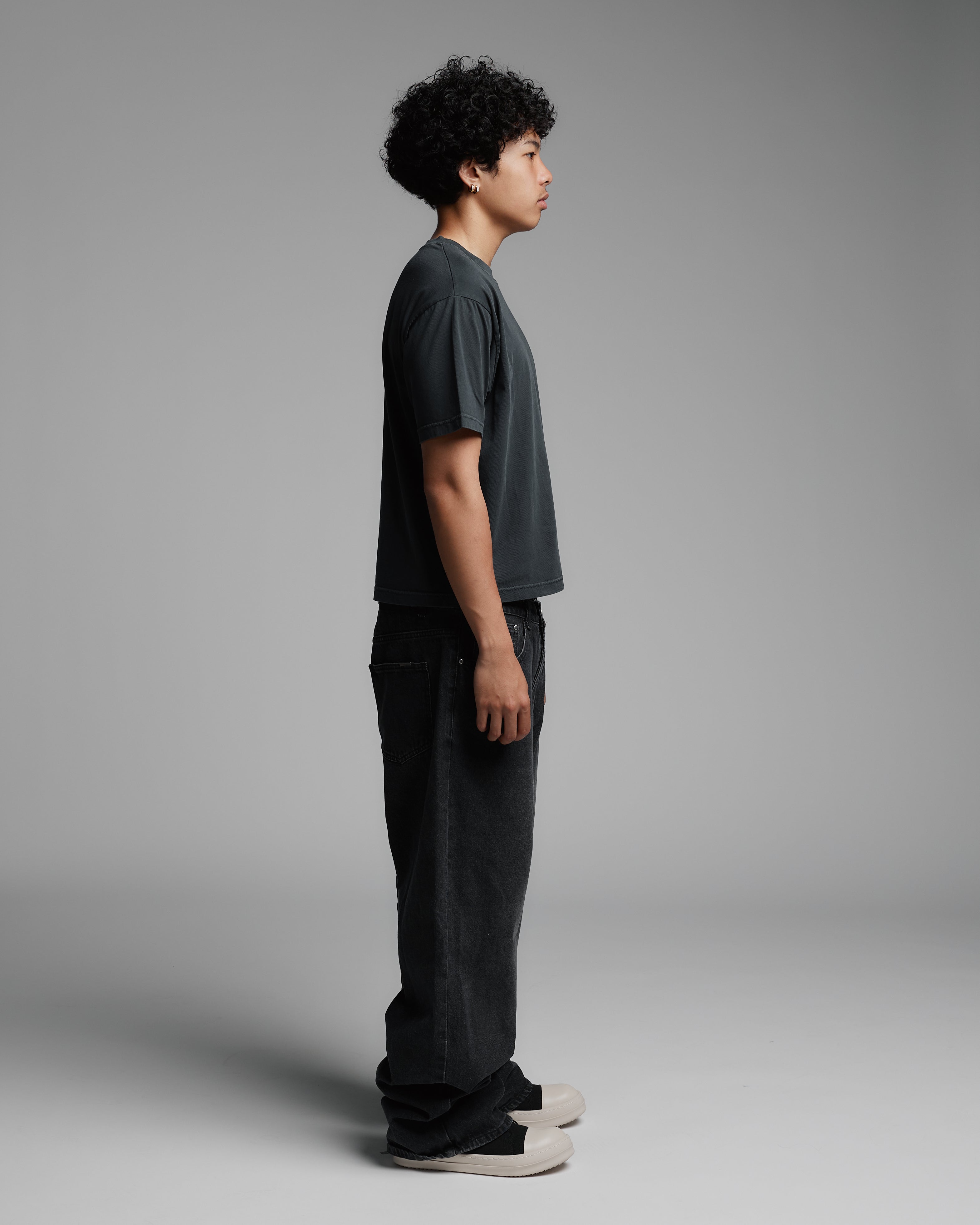 Baby T-Shirt - Washed Black - Image 5