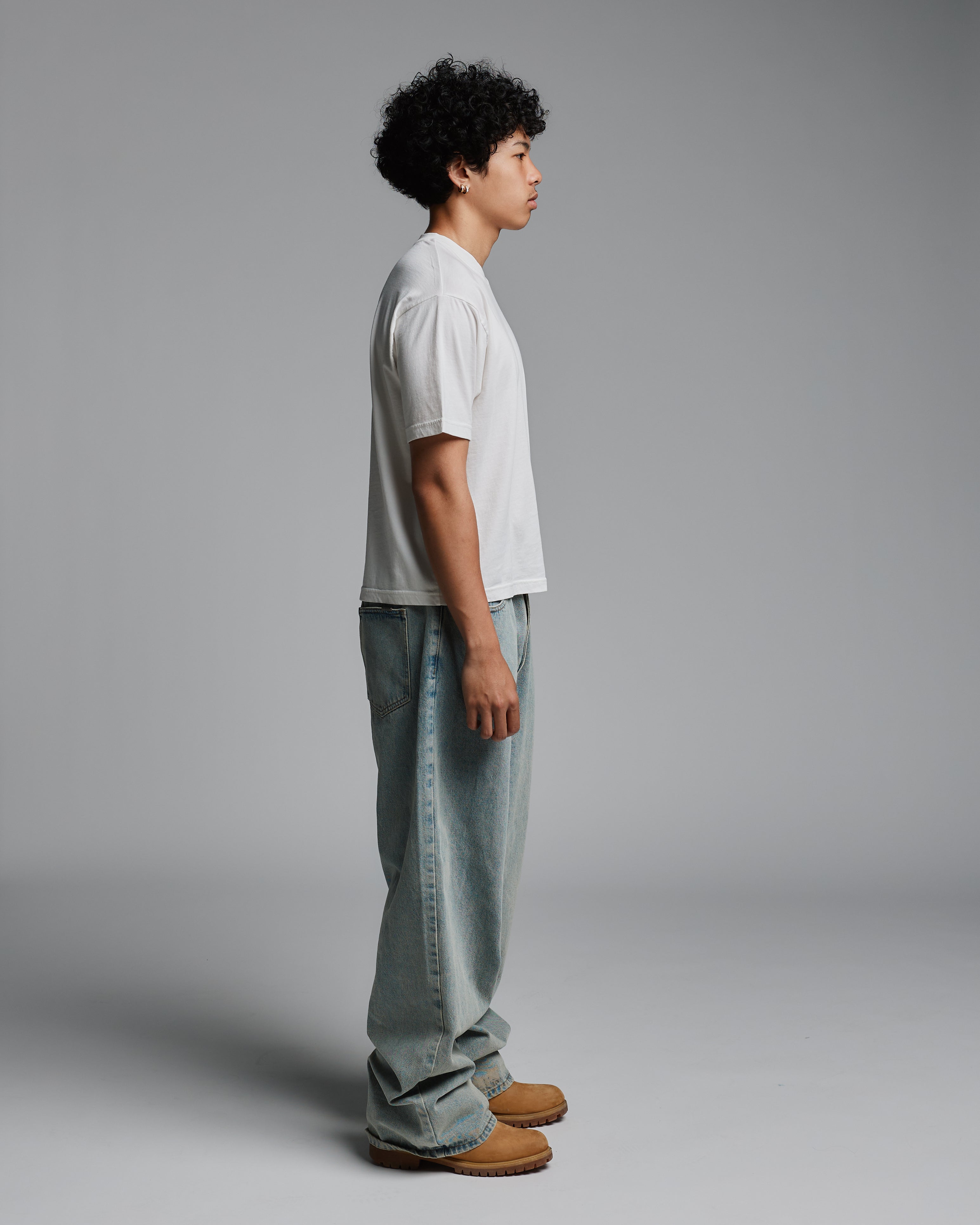 Baby T-Shirt - Washed White - Image 4