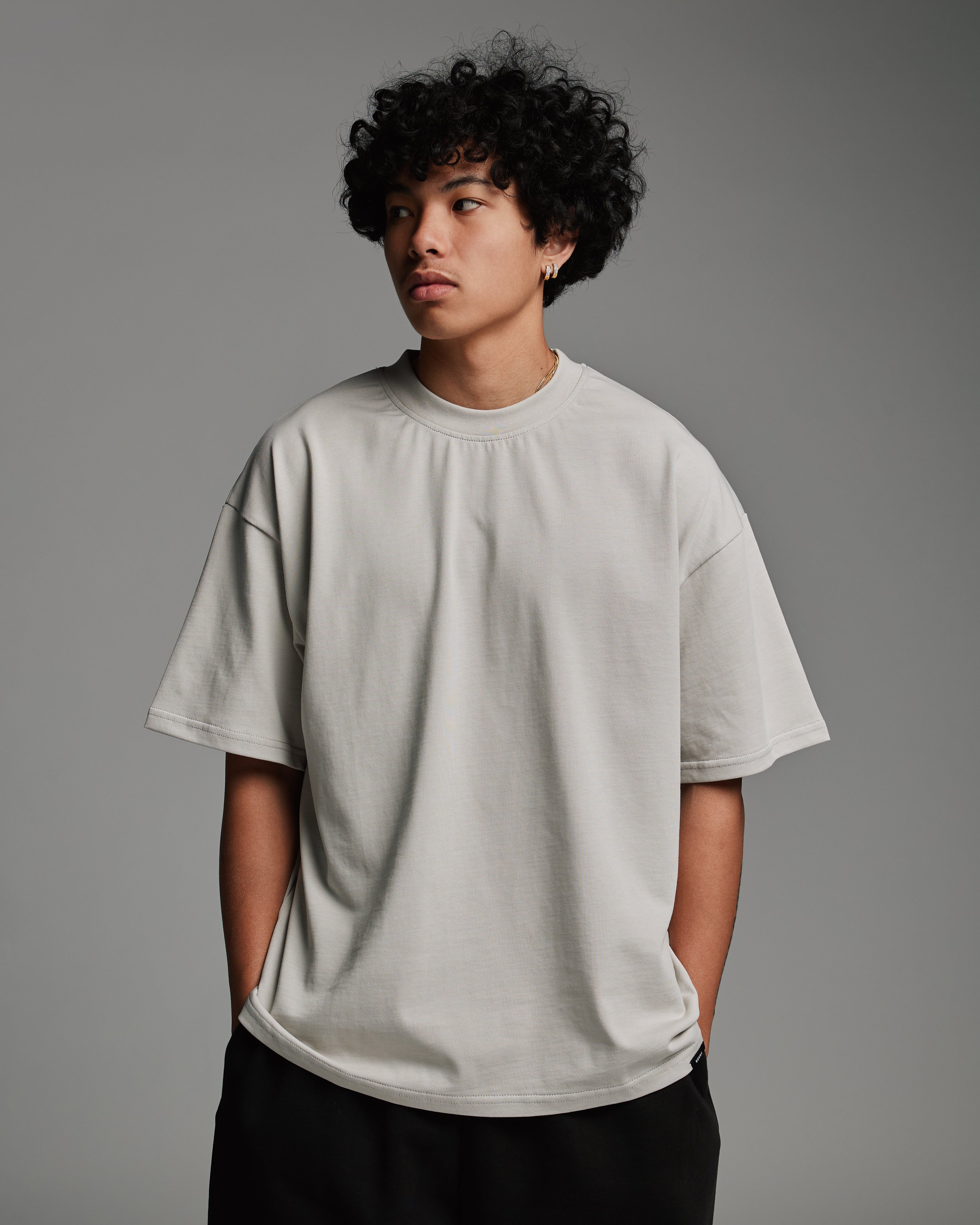 Drop Shoulder T-Shirt - Desert - Image 4