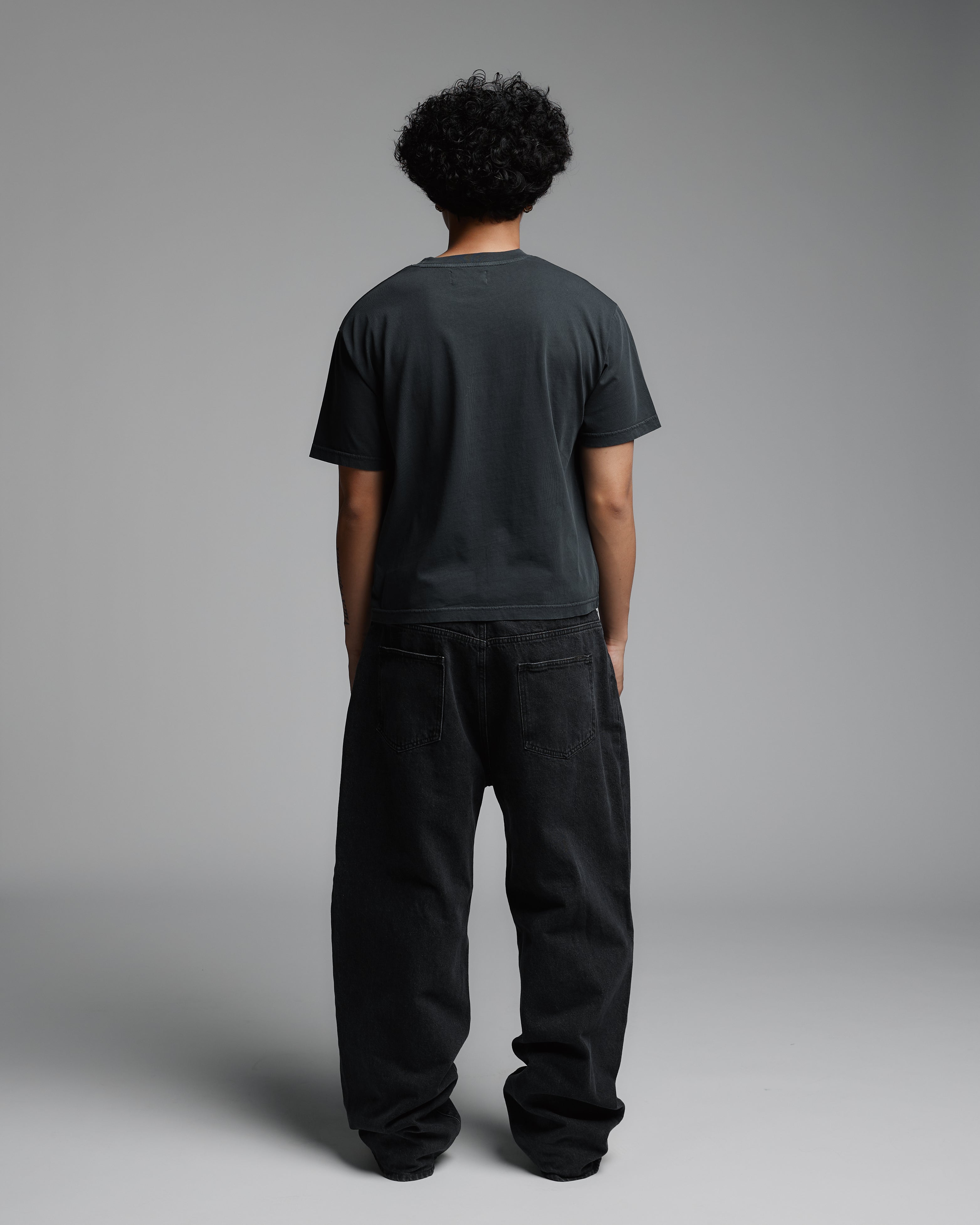 Baby T-Shirt - Washed Black - Image 6