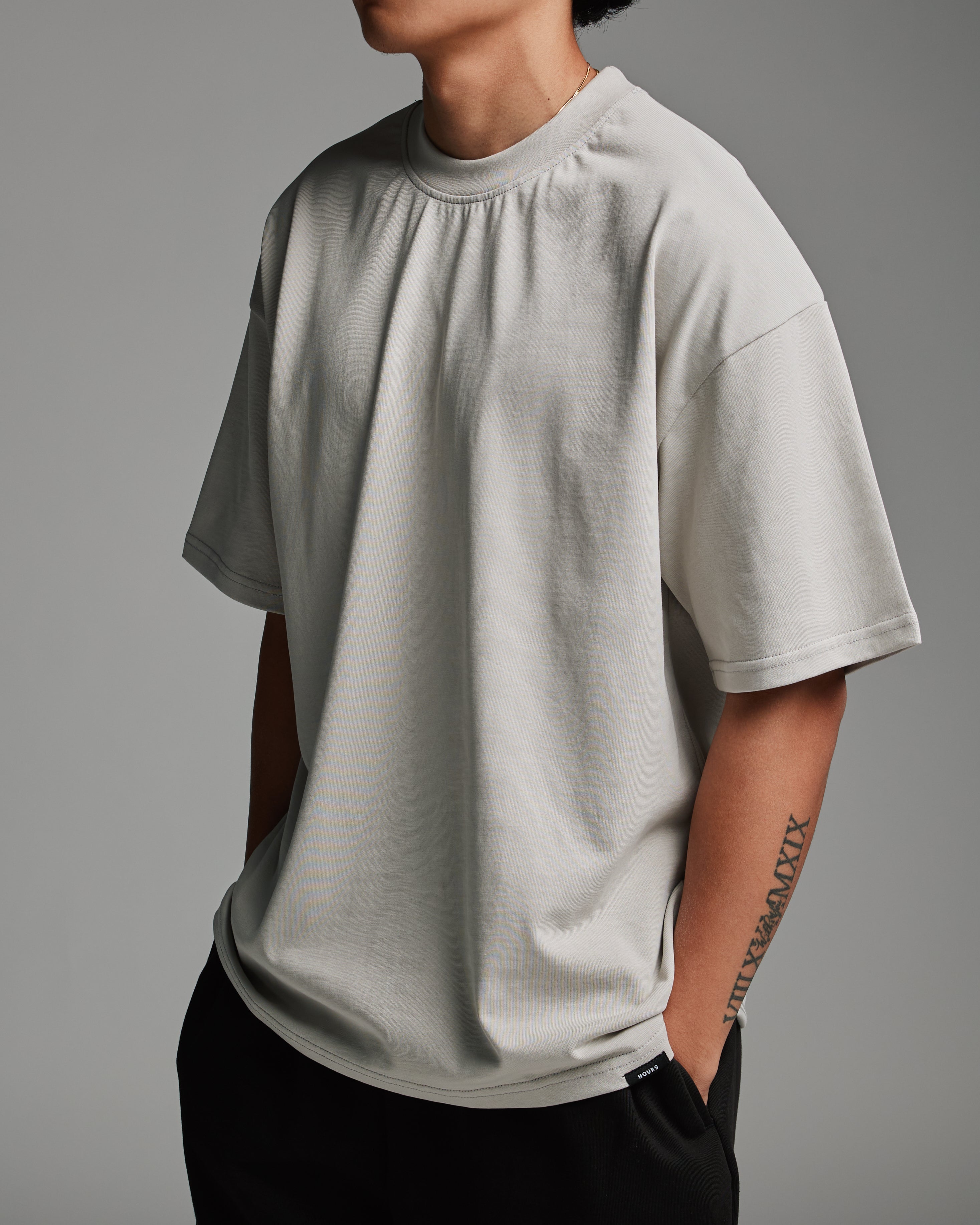 Drop Shoulder T-Shirt - Desert - Image 5