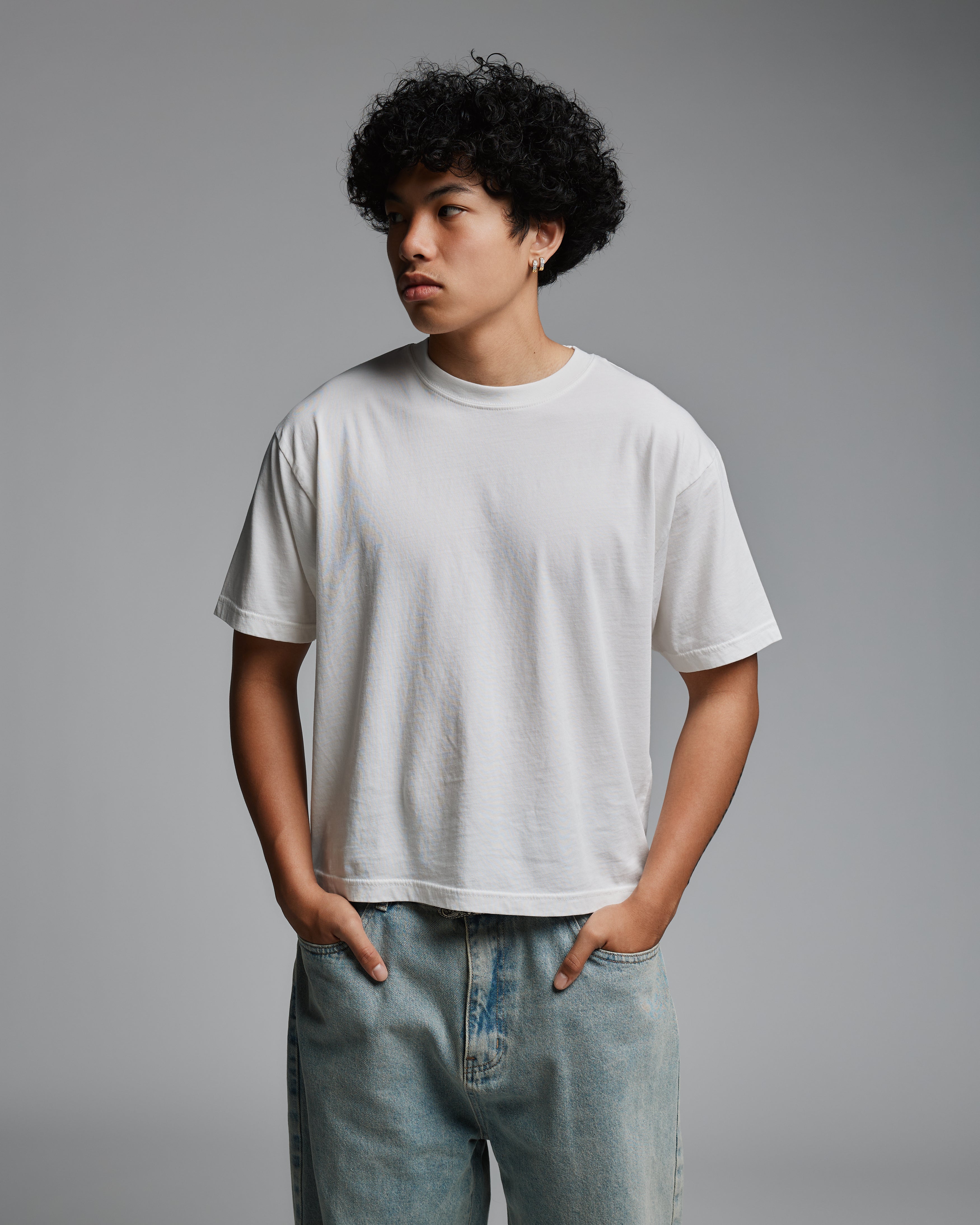 Baby T-Shirt - Washed White - Image 6