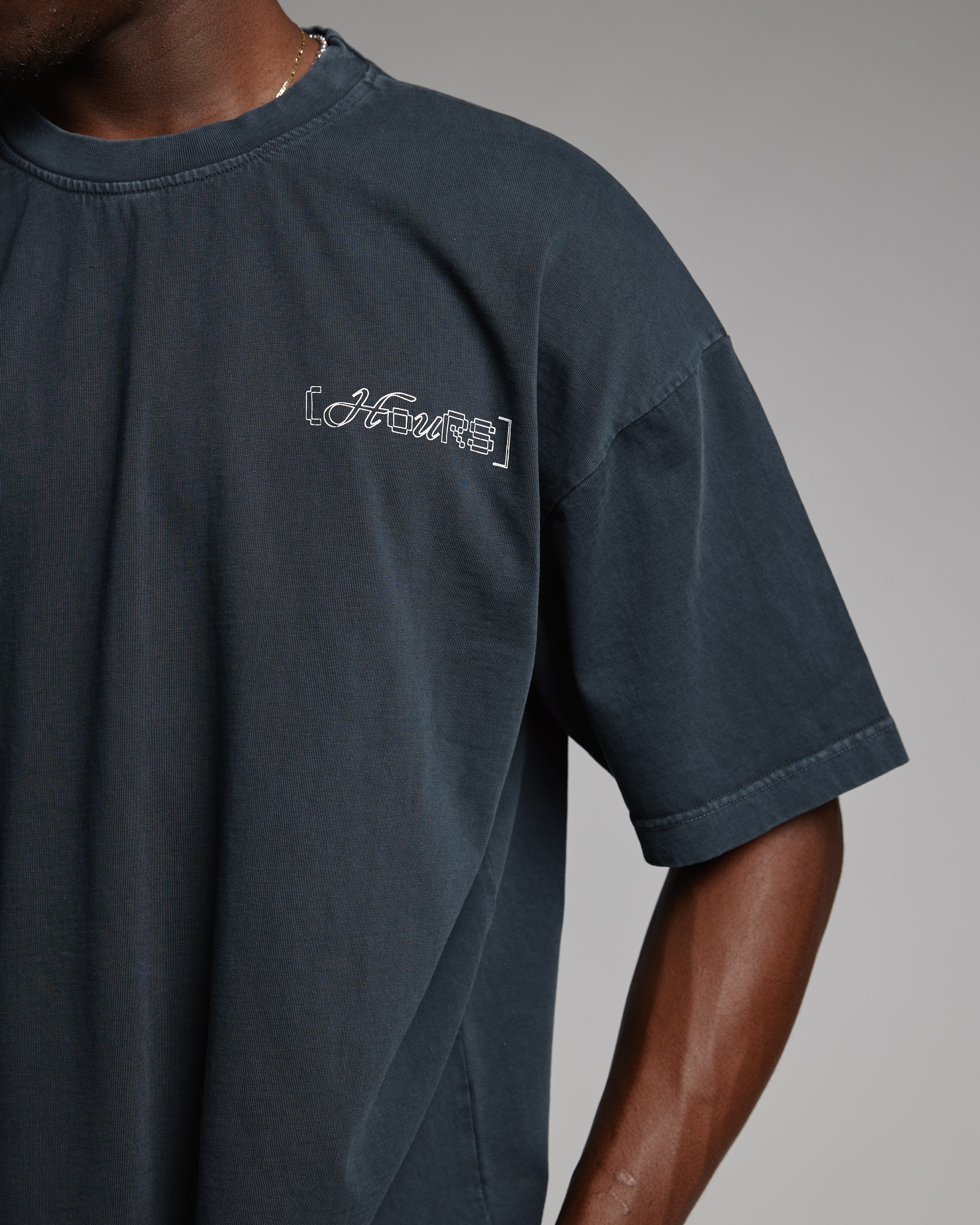 The World is Hours T-Shirt - Vintage Black - Image 7