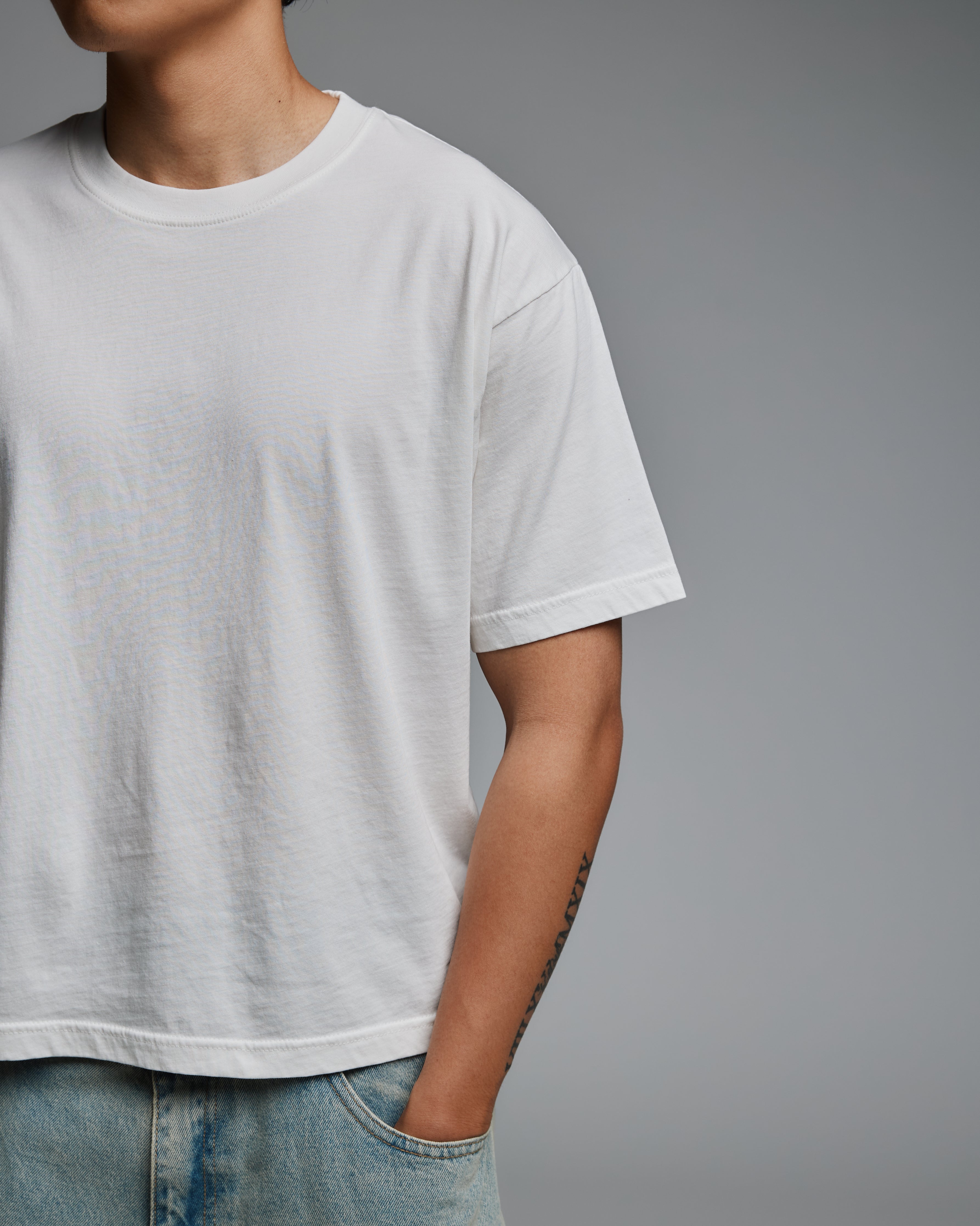 Baby T-Shirt - Washed White - Image 8