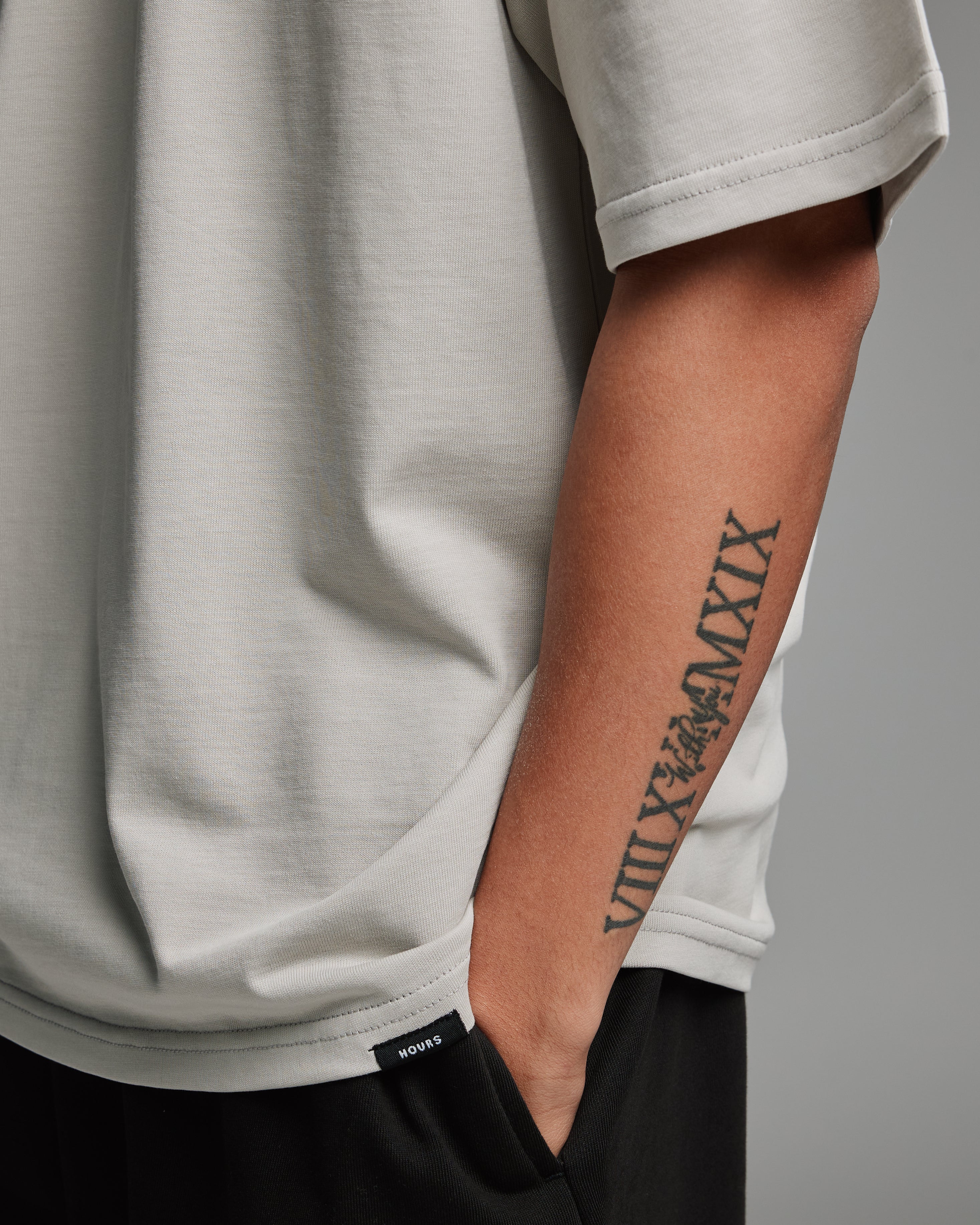 Drop Shoulder T-Shirt - Desert - Image 7