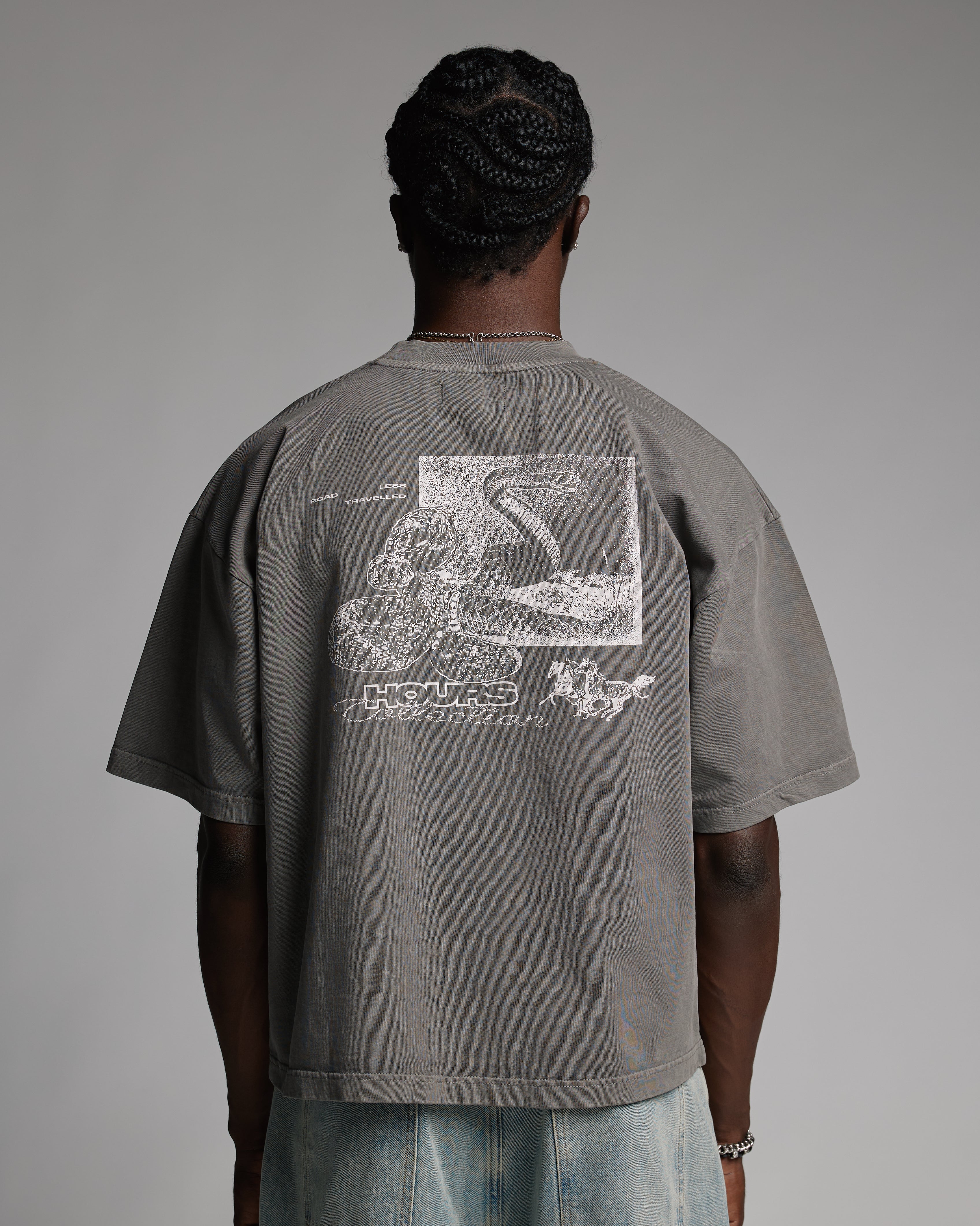 Outlaw T-Shirt - Vintage Grey - Image 7