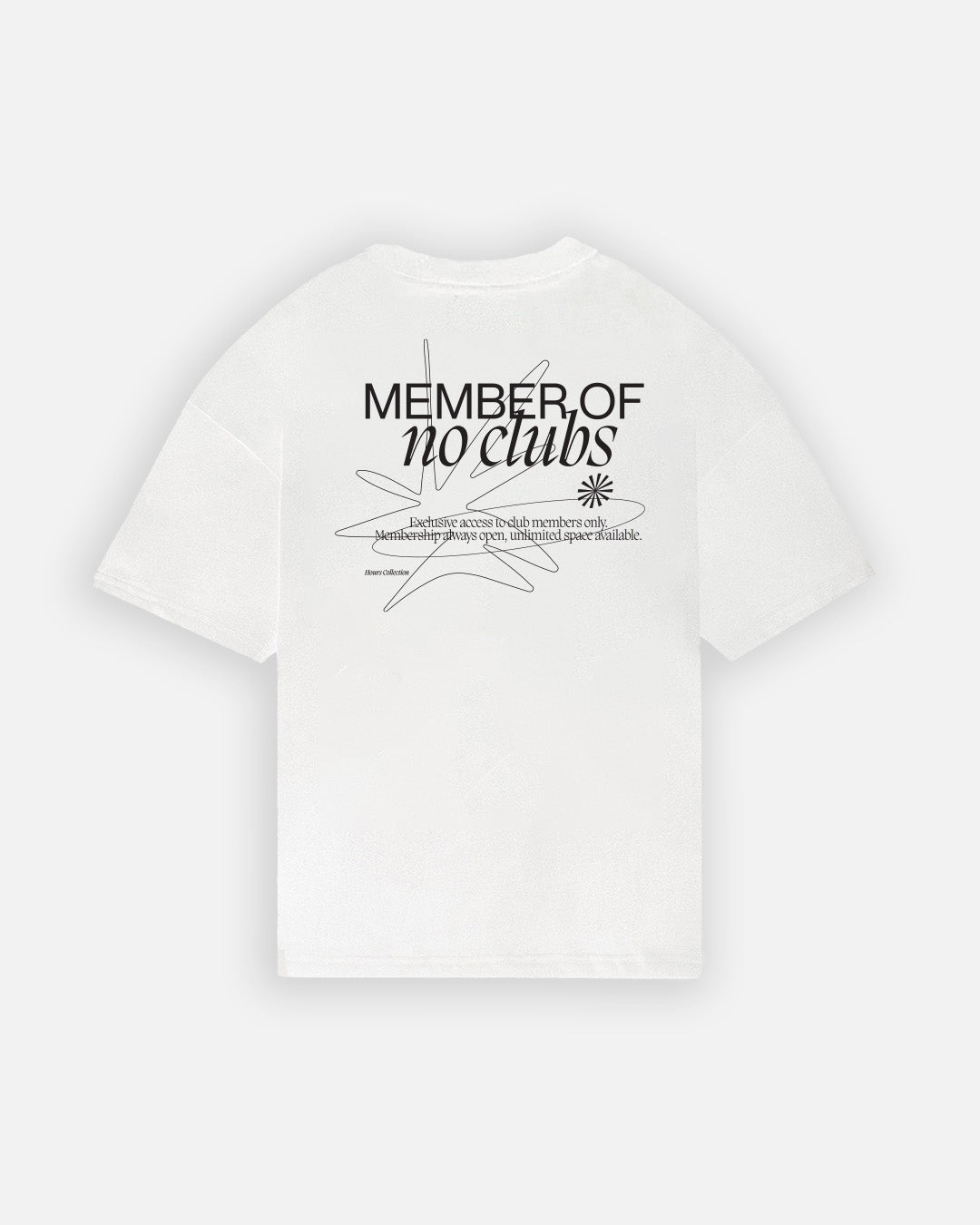 Member of No Clubs T-Shirt - White