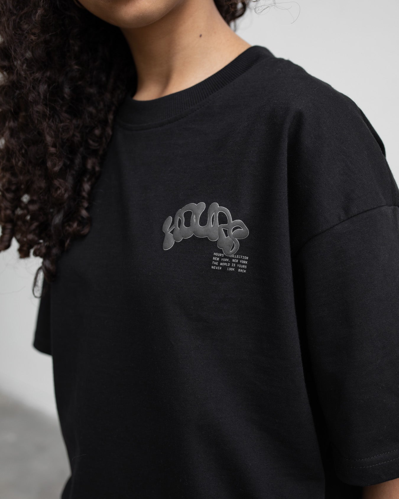 Graffiti T-Shirt - Black - Image 4