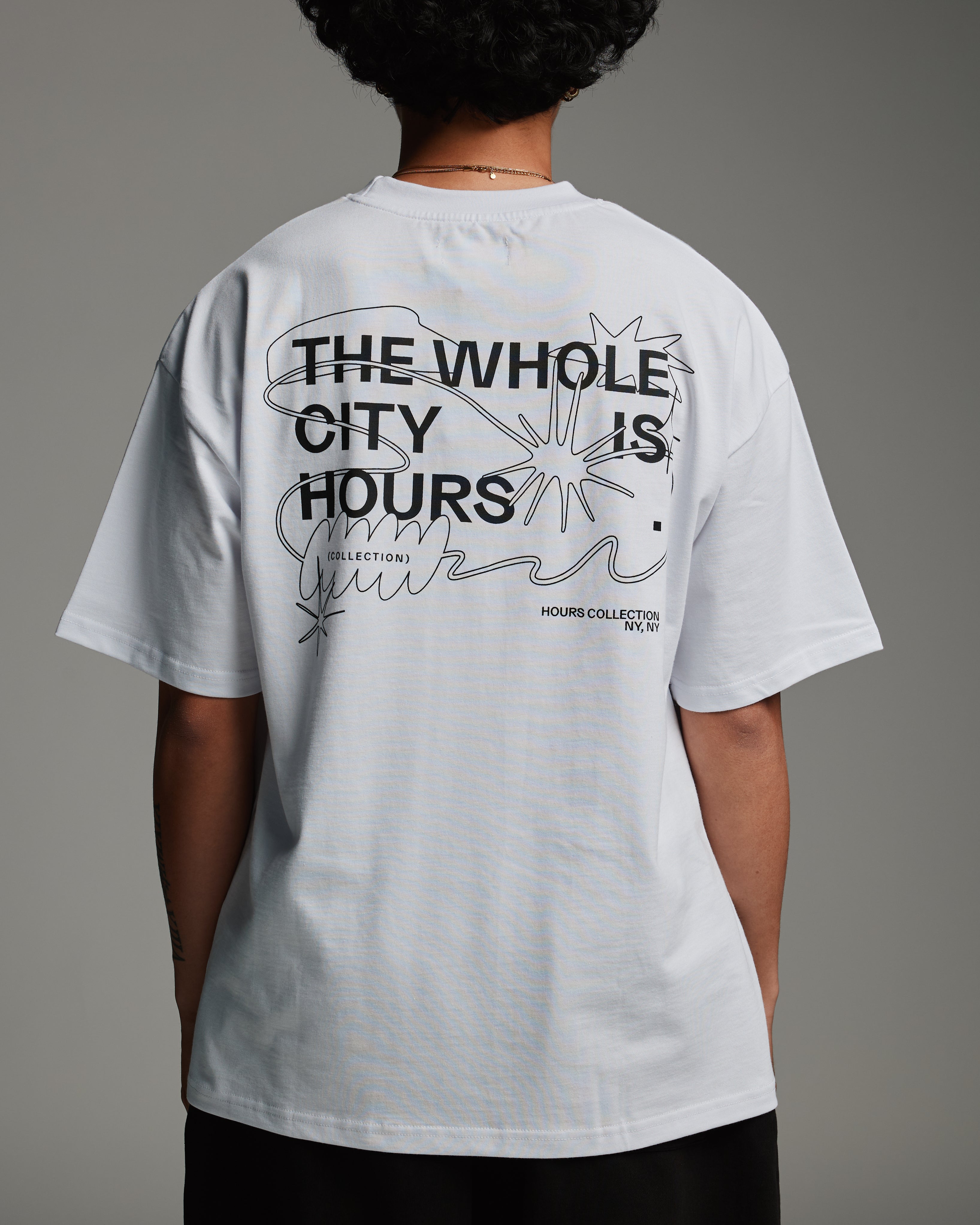 City is Hours T-Shirt - White - Image 8