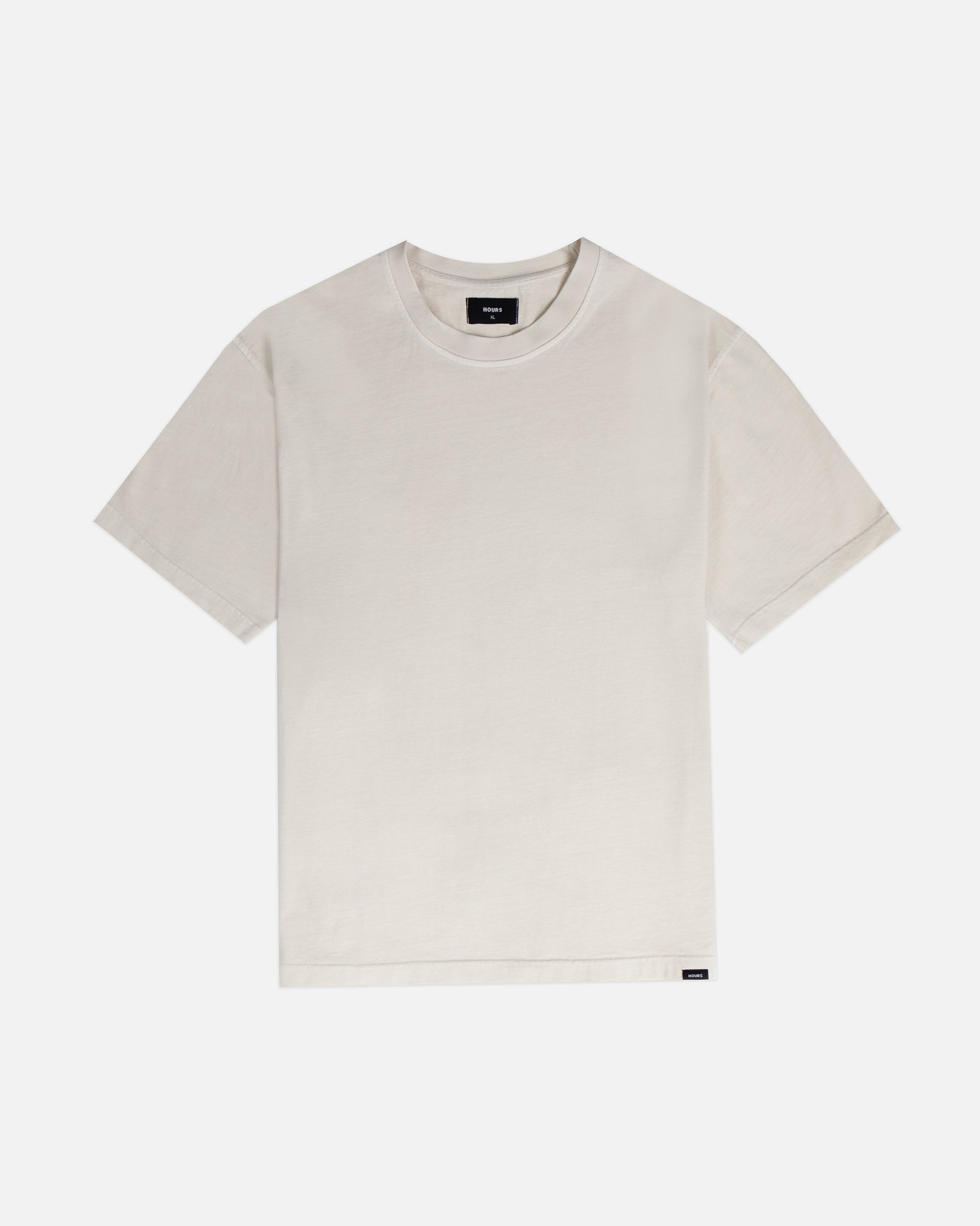 Drop Shoulder T-Shirt - Vintage Bone
