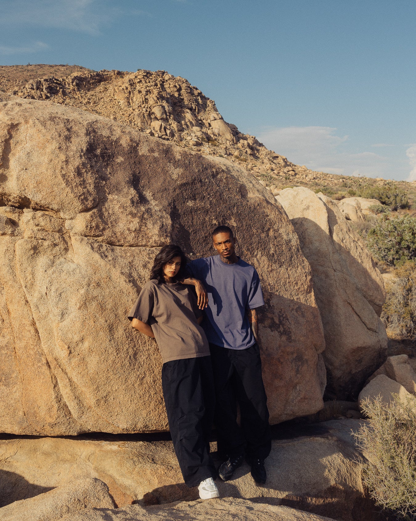 Drop Shoulder T-Shirt - Vintage Brown - Image 4