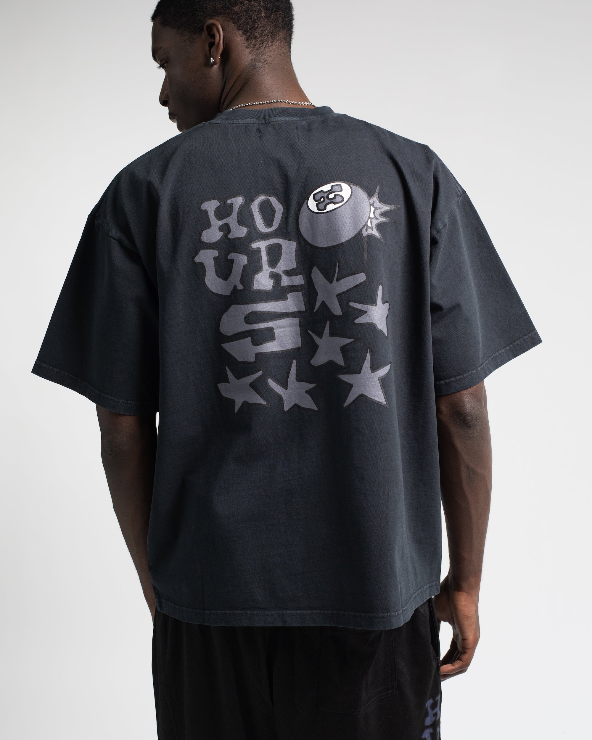 H Ball T-Shirt - Vintage Black - Image 5