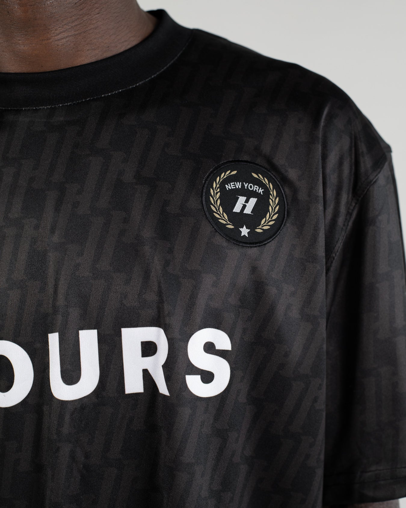 Hours Soccer Jersey - Black - Image 7