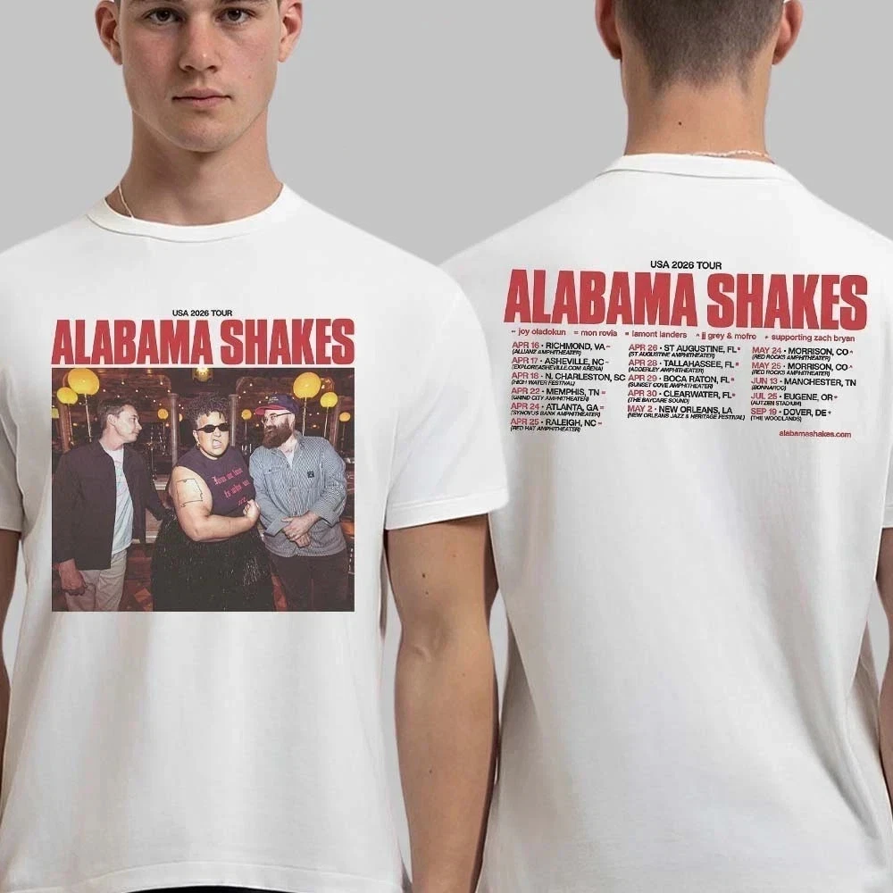 Alabama Shakes 2026 Spring Tour T-Shirt