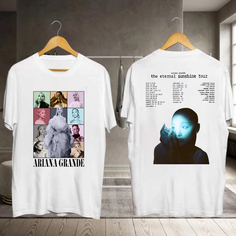 Ariana Grande The Eternal Sunshine Tour 2026 Shirt White