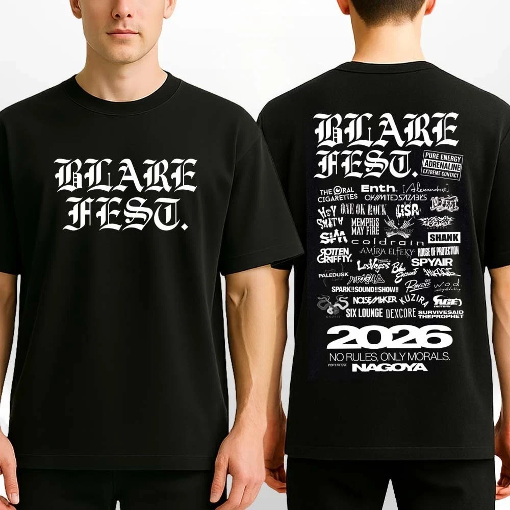 Blare Fest 2026 Full Lineup T-Shirt