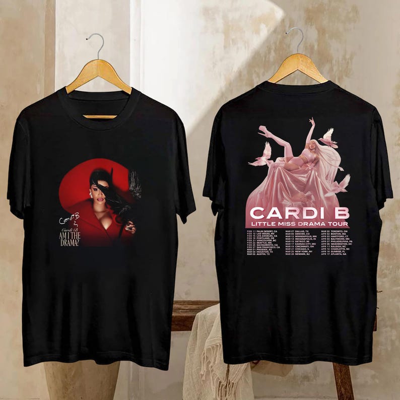 Cardi B Little Miss Drama Tour 2026 Shirt