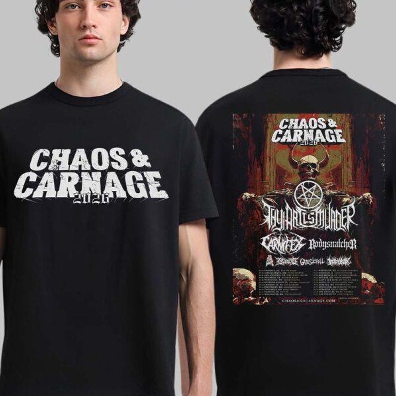 Chaos And Carnage 2026 Festival Tour Shirt