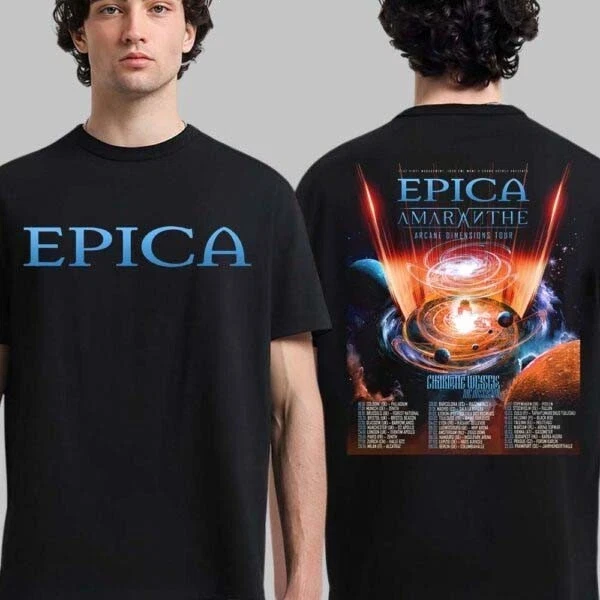 Epica Arcane Dimensions Tour 2026 T-Shirt