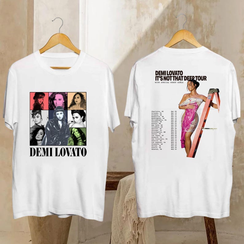 Demi Lovato It'S Not That Deep Tour 2026 Concert Shirt