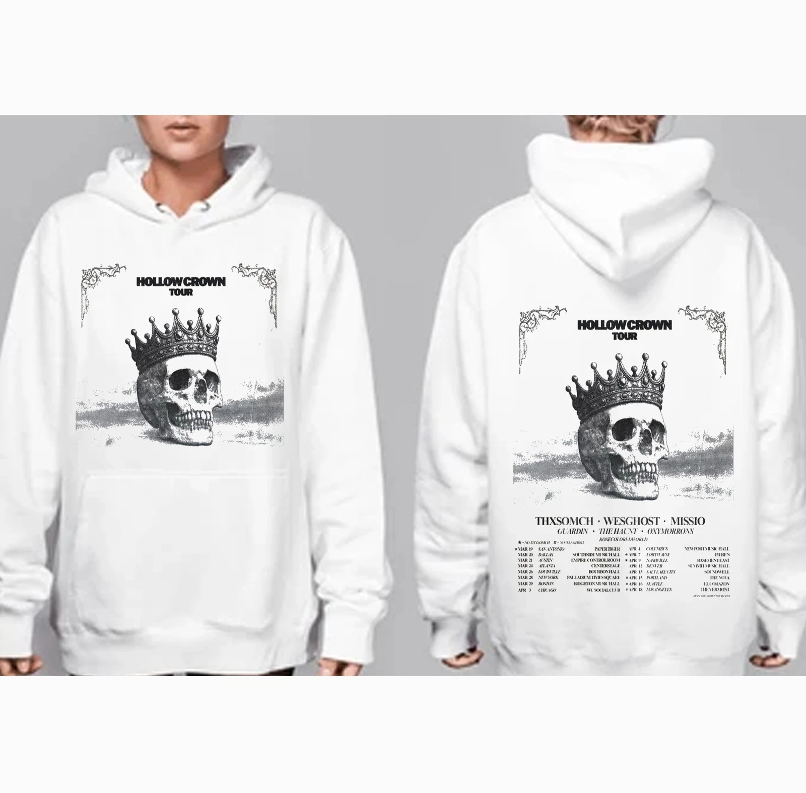 Guardin Hollow Crown Tour 2026 Hoodie