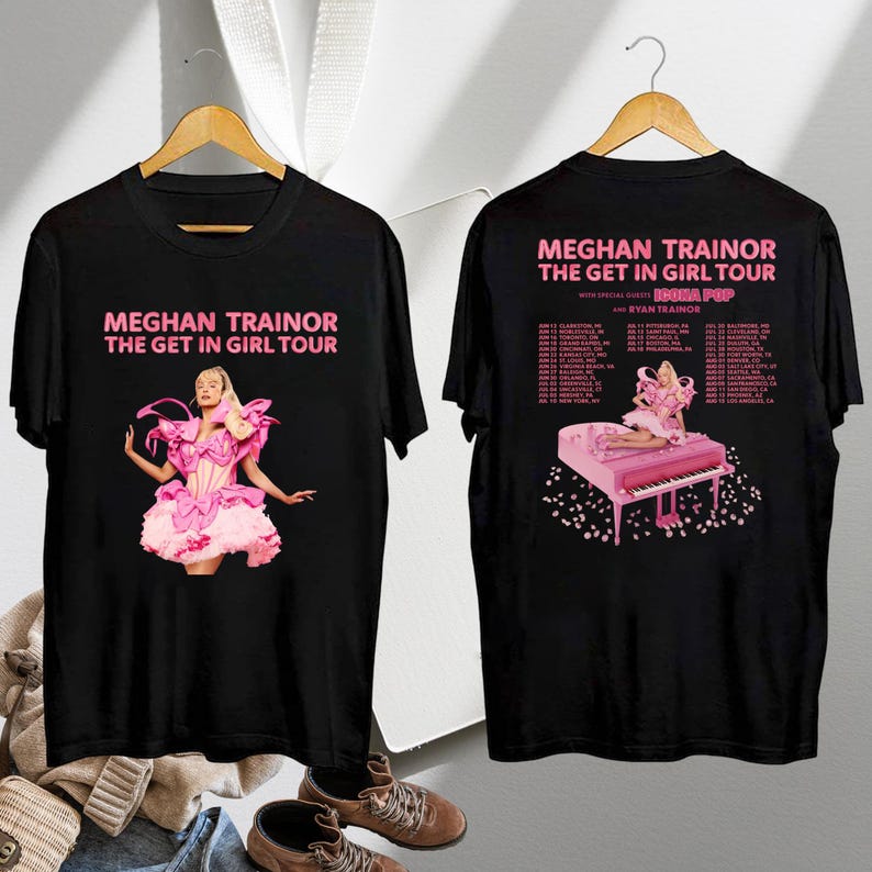 Meghan Trainor Graphic The Get In Girl Tour 2026 Shirt